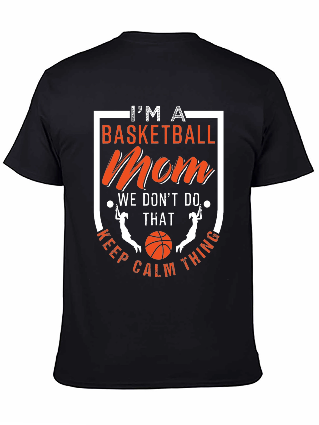 Basketball Mom T-Shirt Funny Graphic Tee