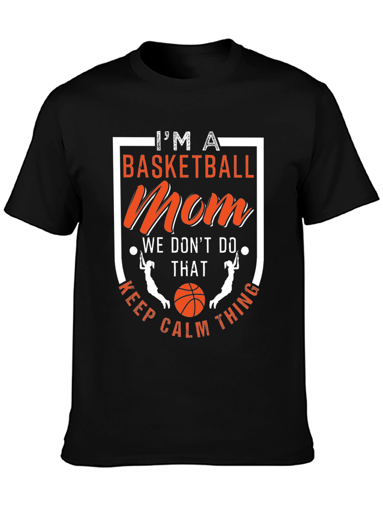 Basketball Mom T-Shirt Funny Graphic Tee