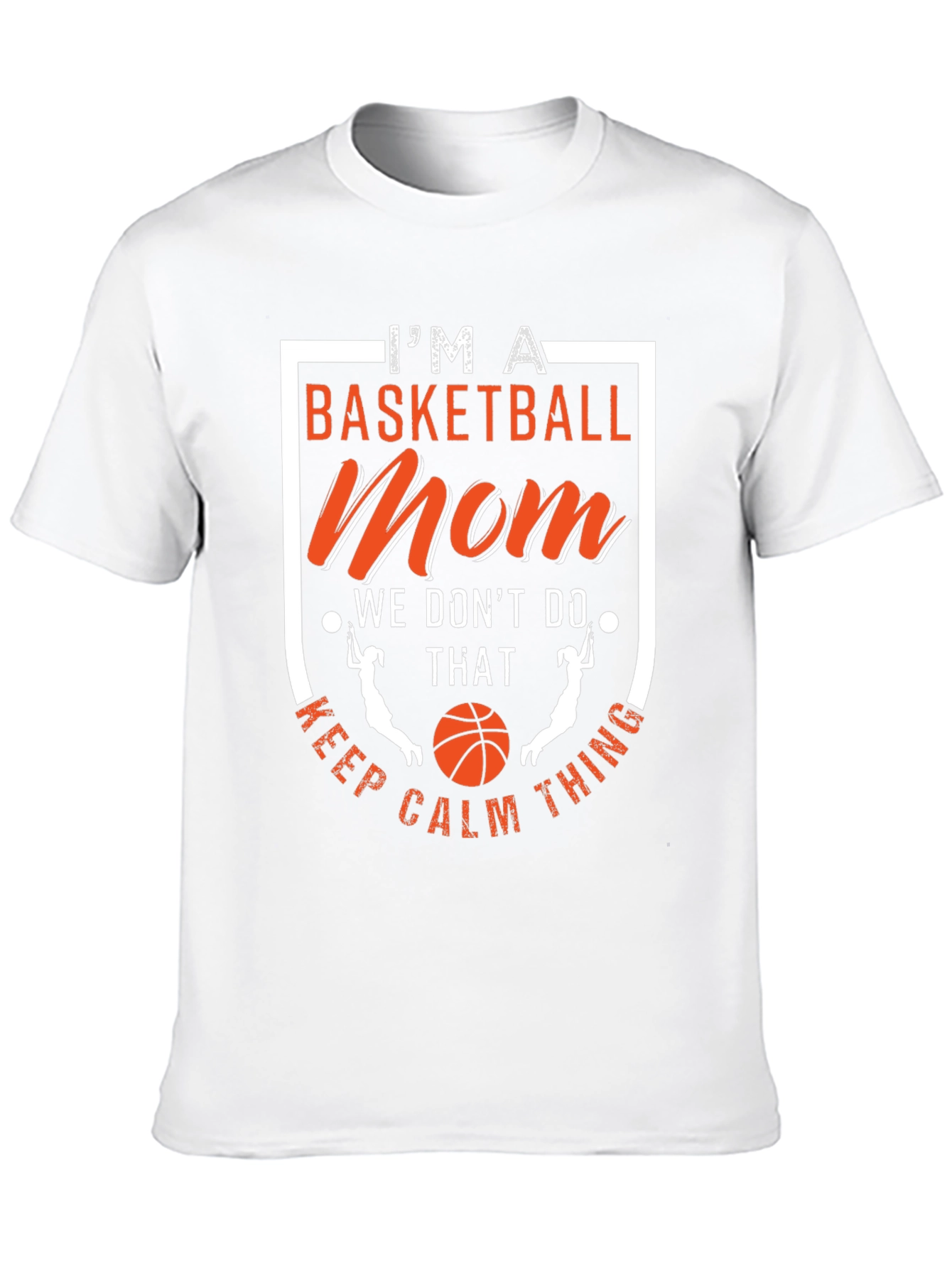 Basketball Mom T-Shirt Funny Graphic Tee