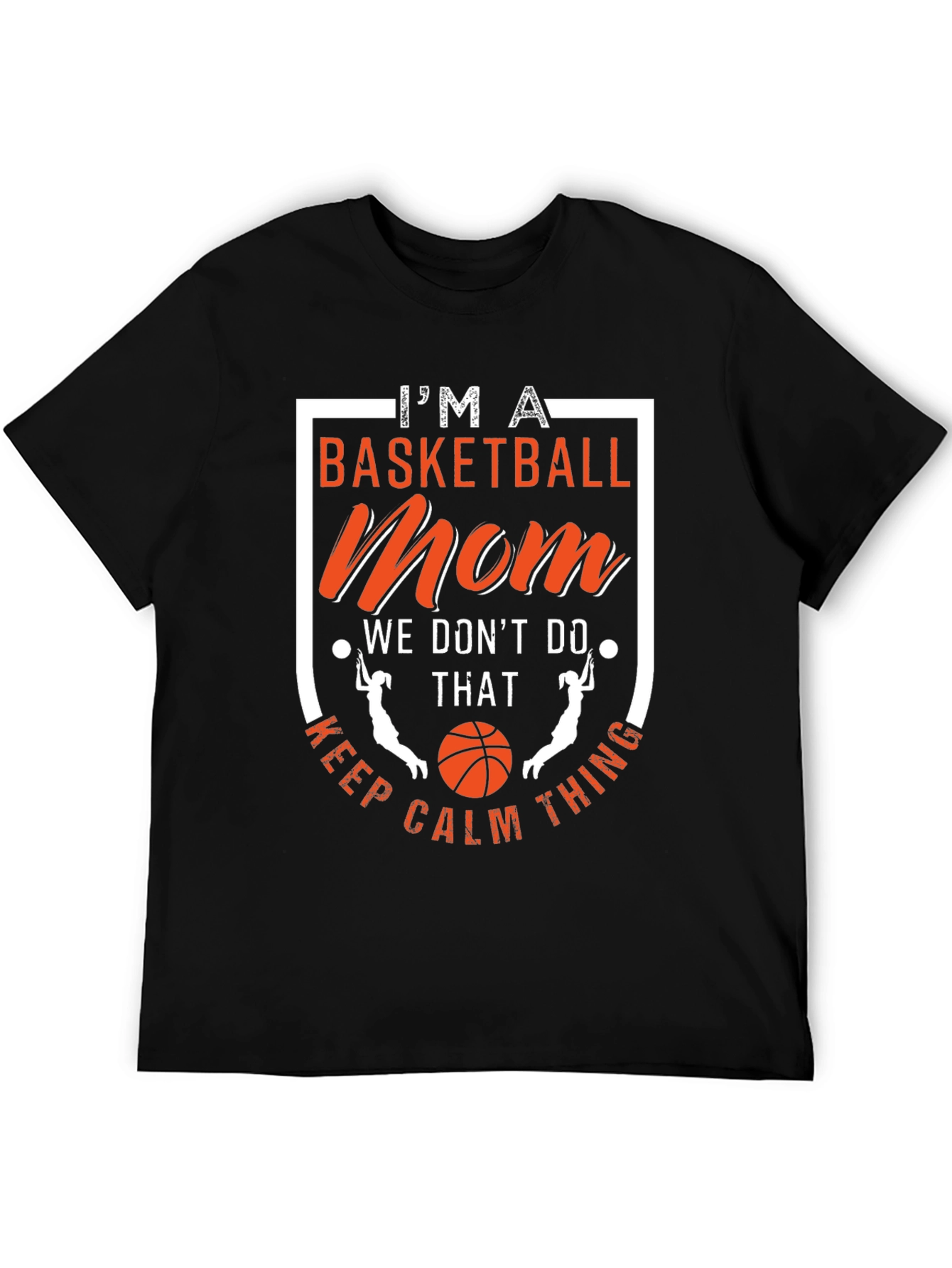 Basketball Mom T-Shirt Funny Graphic Tee