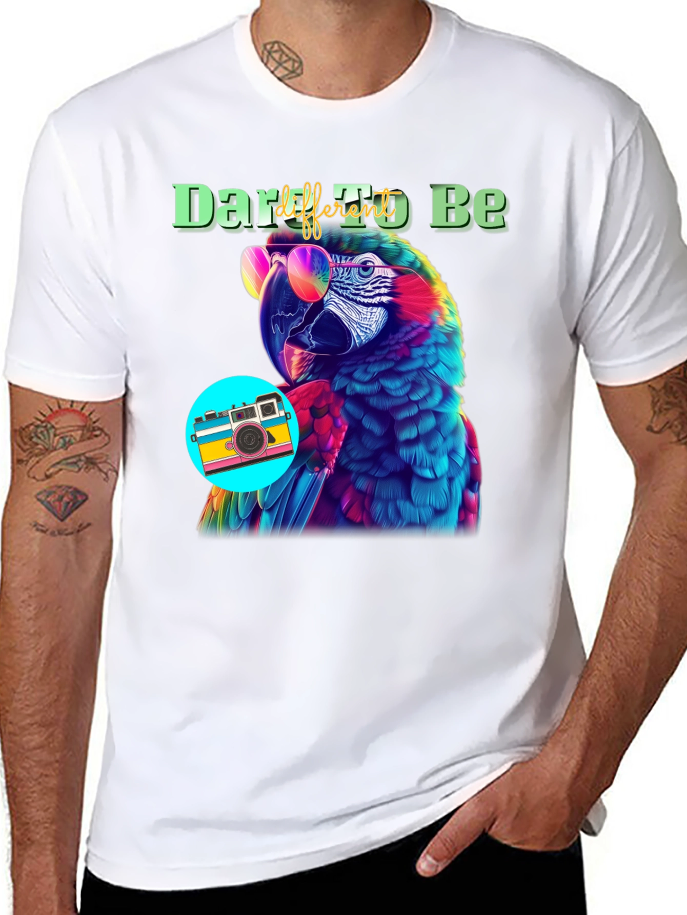 Dare to Be Parrot T-Shirt