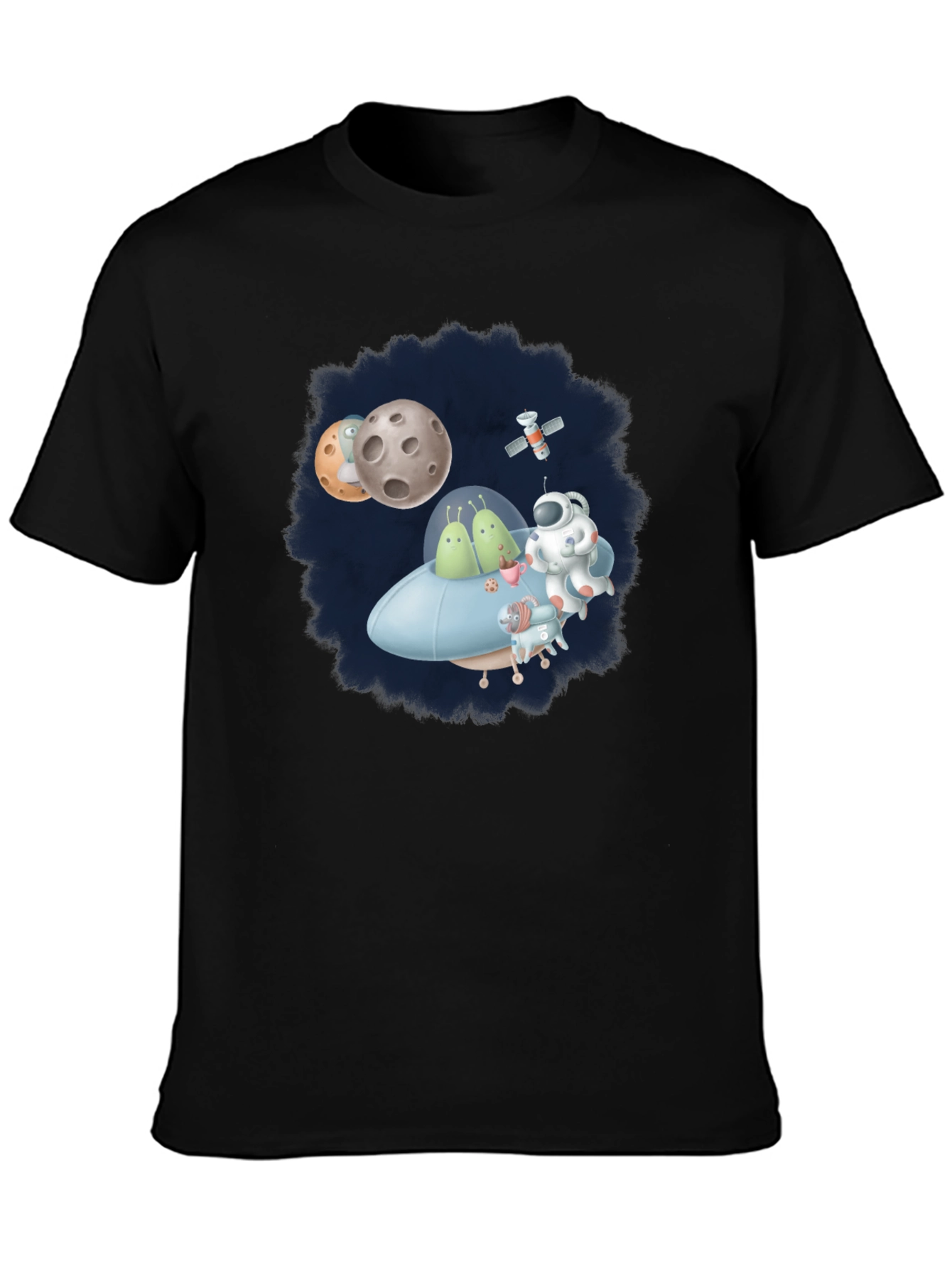 Cosmic Crew T-Shirt - Fun Space Graphic Tee
