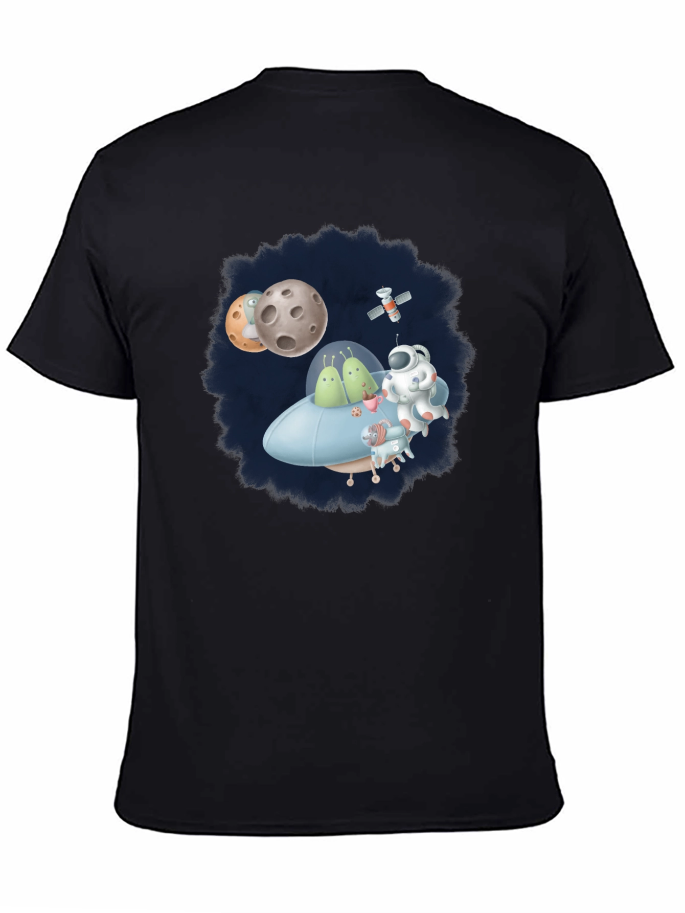 Cosmic Crew T-Shirt - Fun Space Graphic Tee