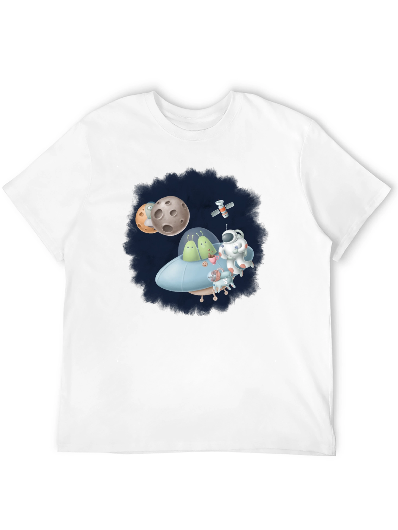 Cosmic Crew T-Shirt - Fun Space Graphic Tee