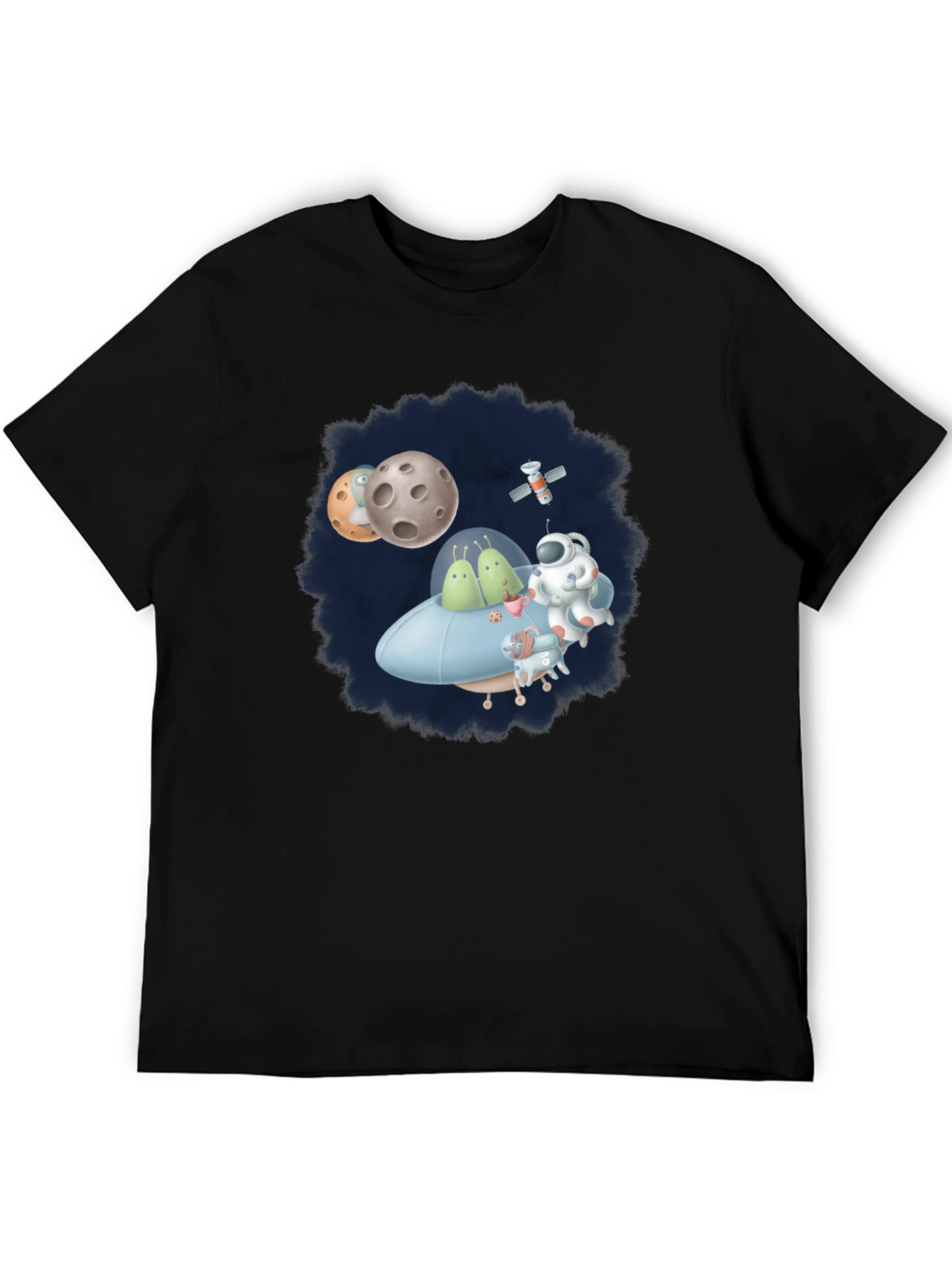 Cosmic Crew T-Shirt - Fun Space Graphic Tee