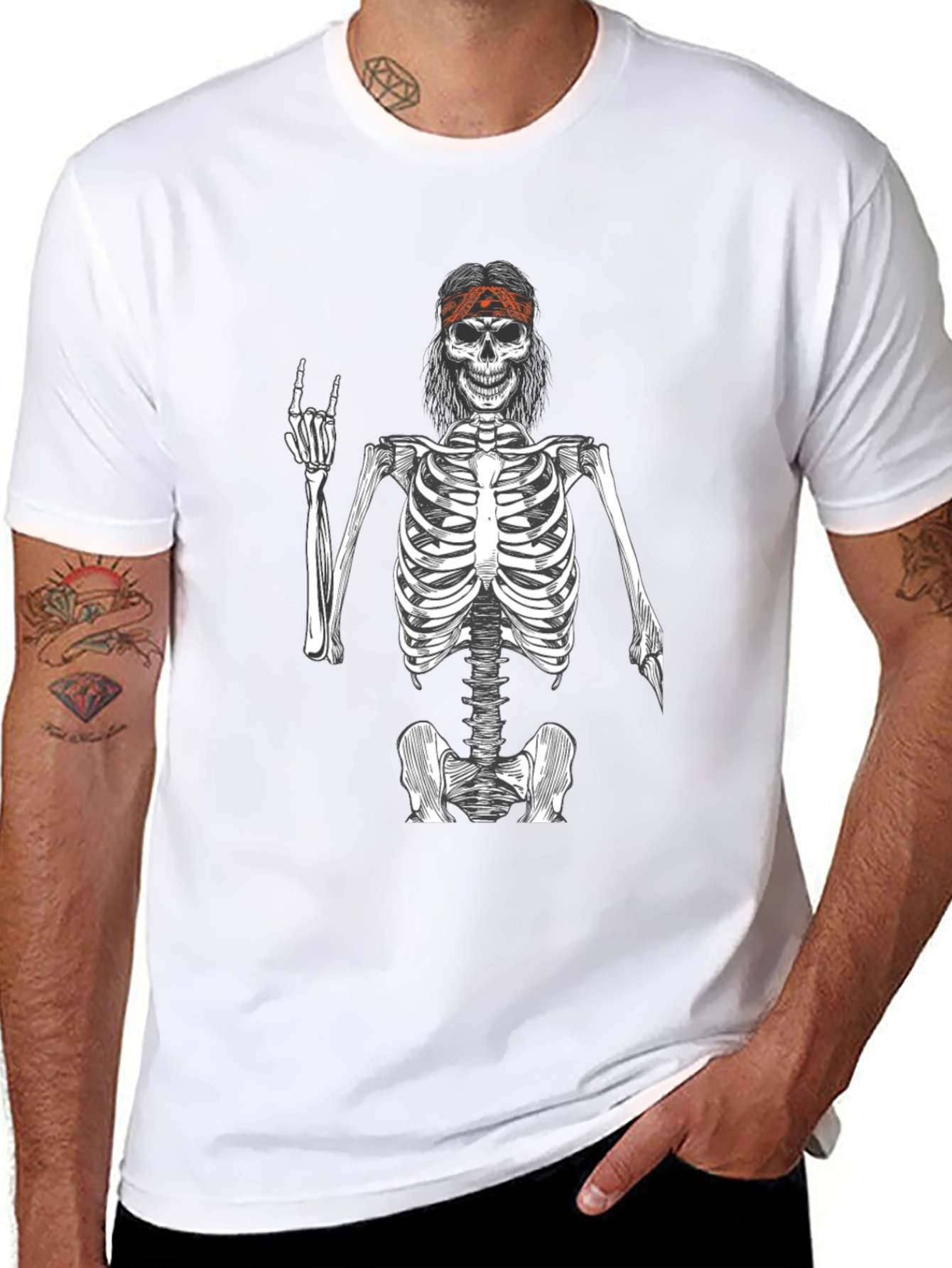 Skeleton Rocker T-Shirt