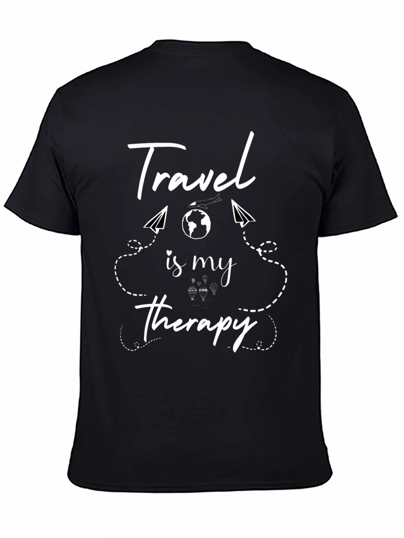Travel Is My Therapy Graphic T-Shirt