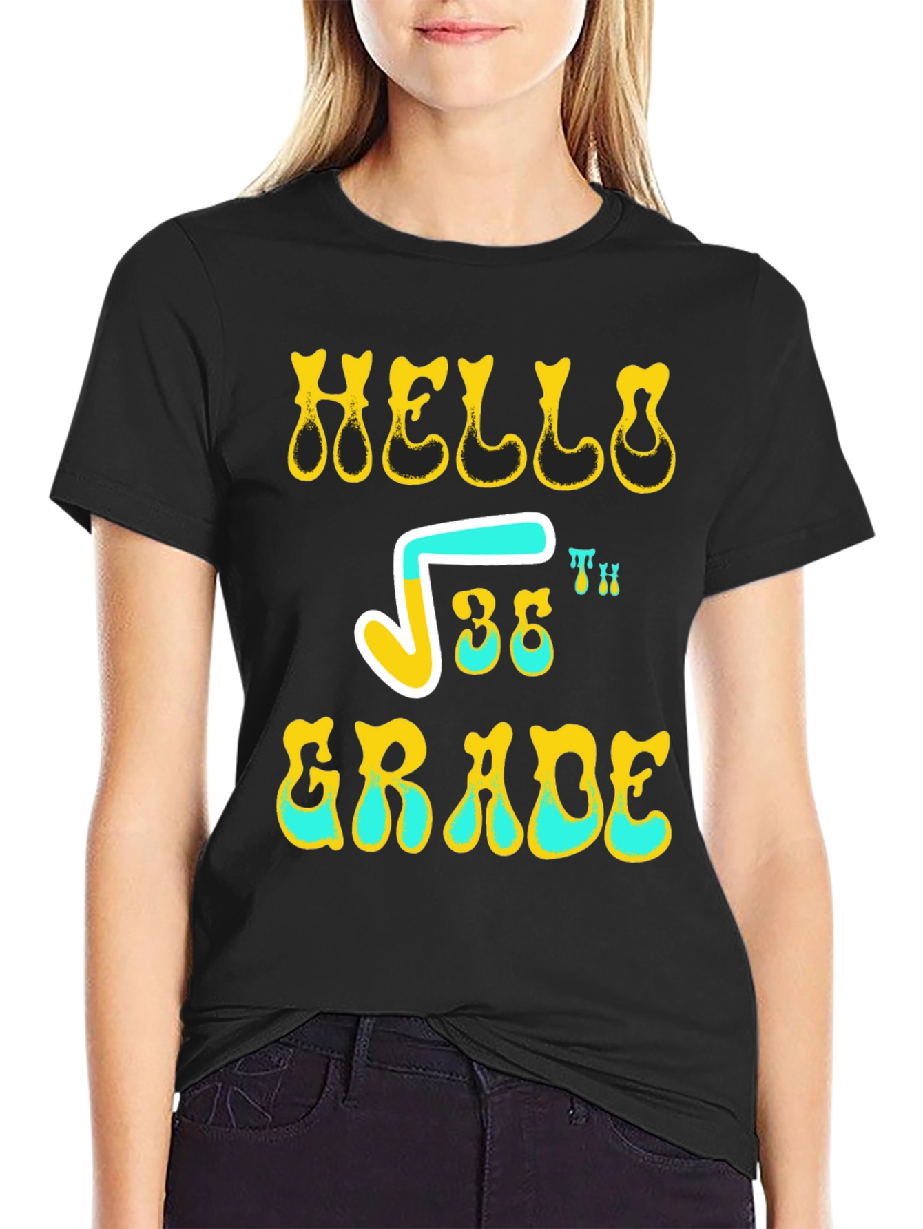 Hello Root 36th Grade Funny T-Shirt