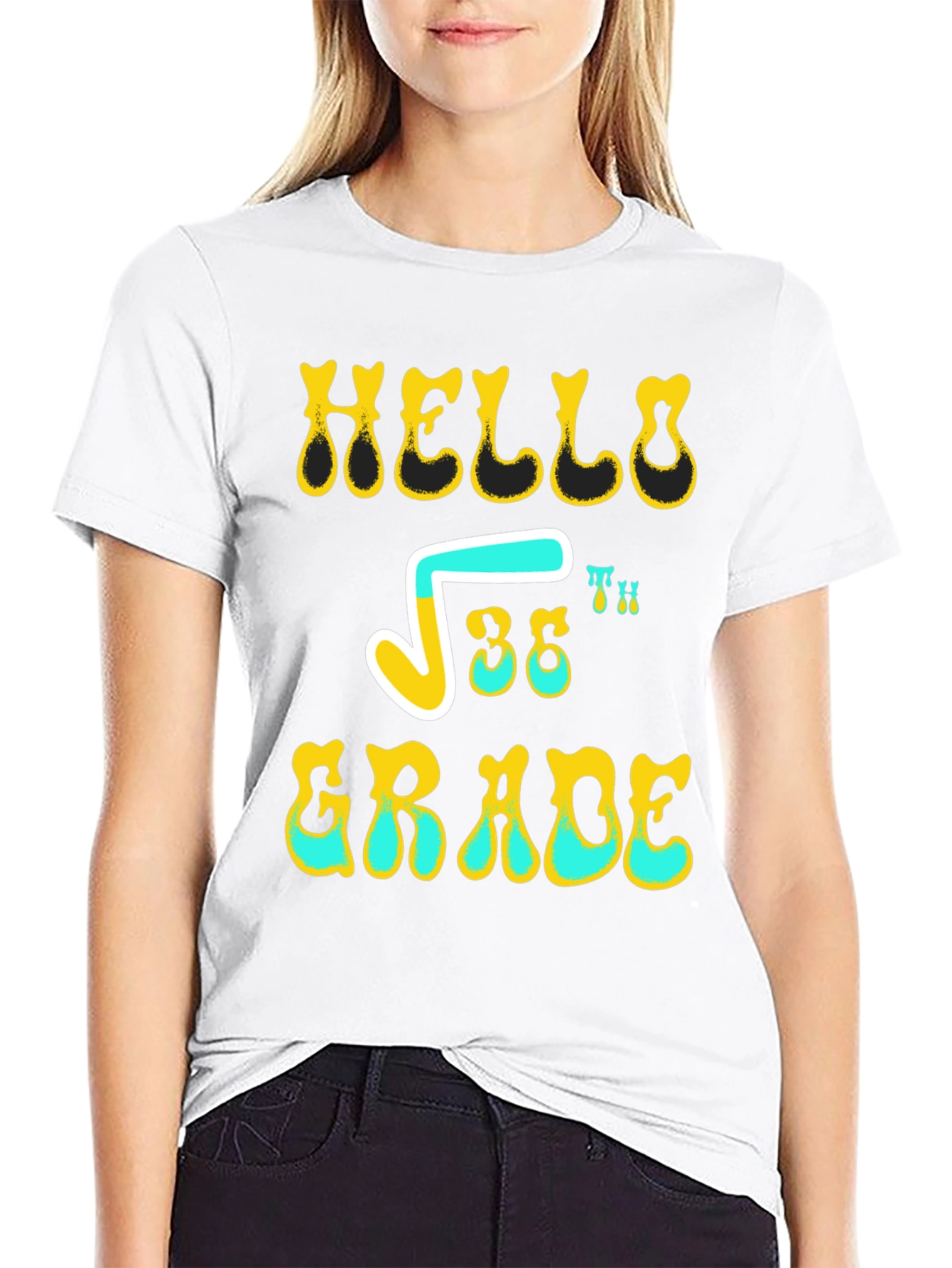 Hello Root 36th Grade Funny T-Shirt