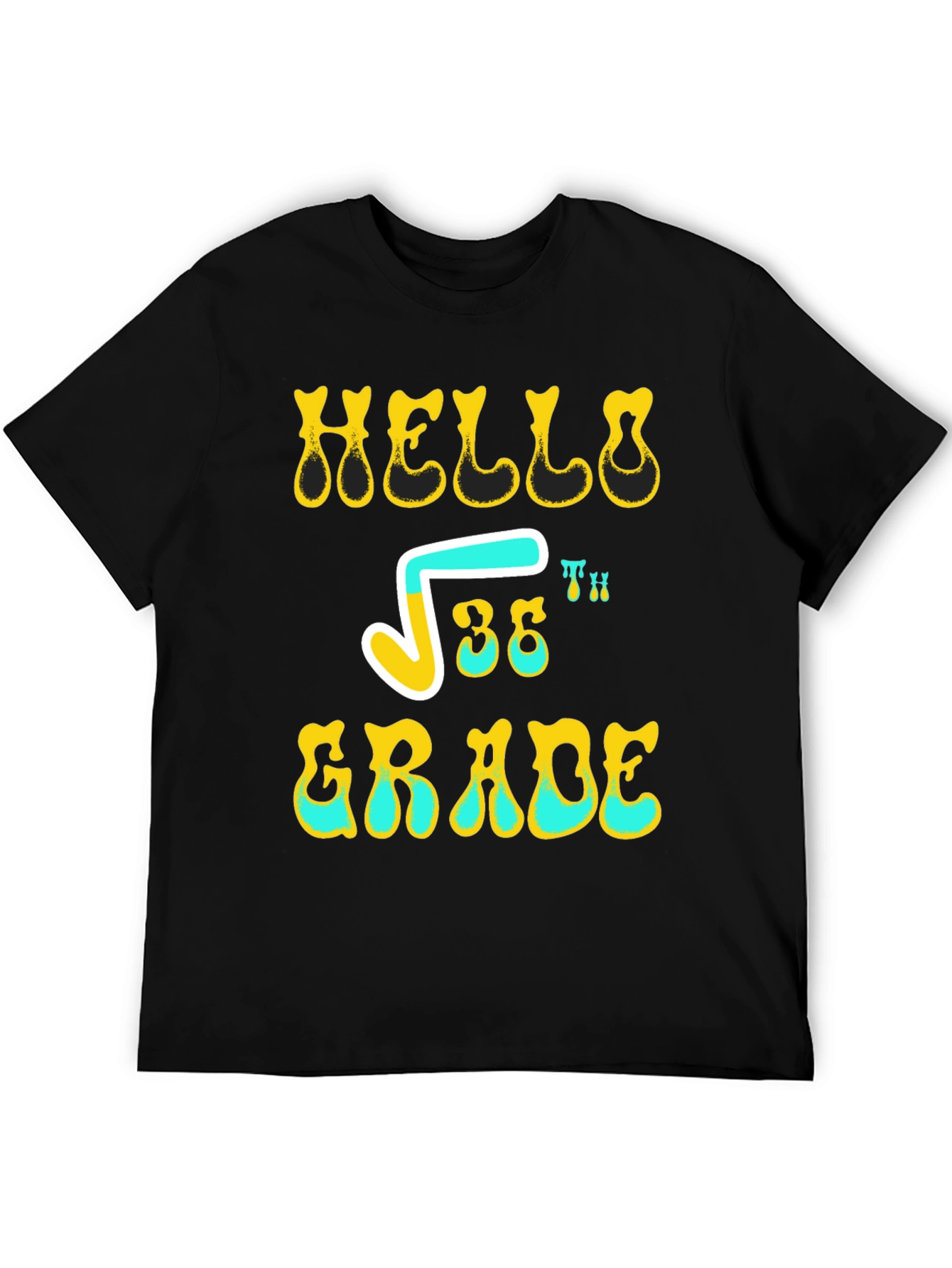 Hello Root 36th Grade Funny T-Shirt