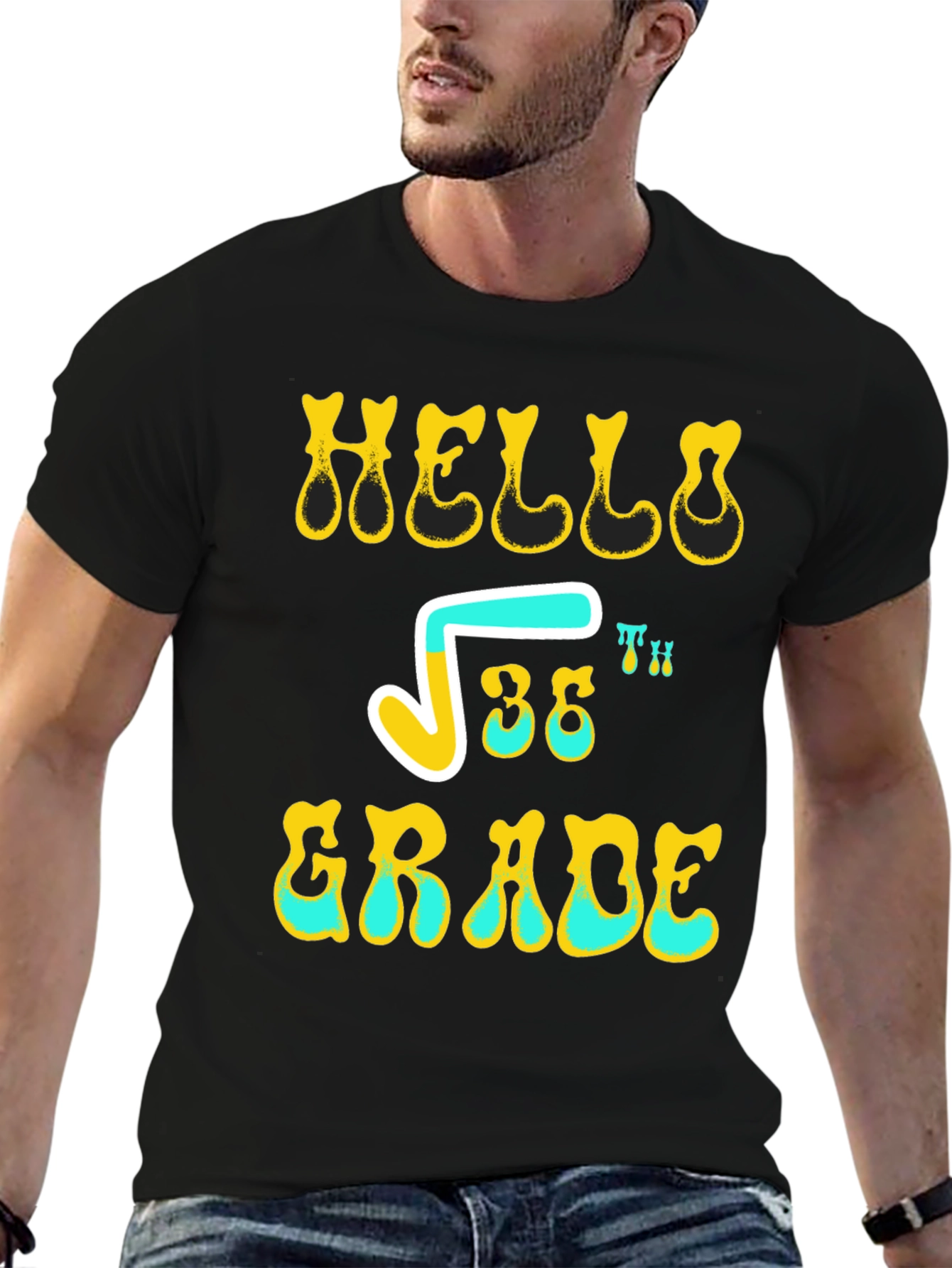 Hello Root 36th Grade Funny T-Shirt