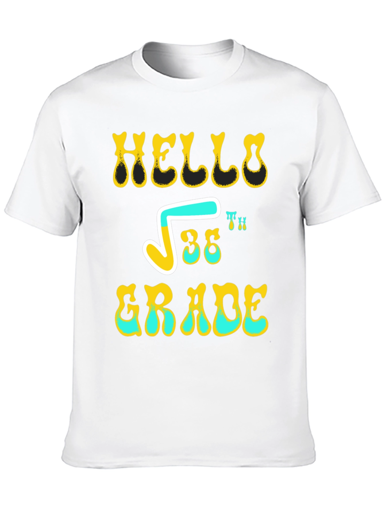 Hello Root 36th Grade Funny T-Shirt