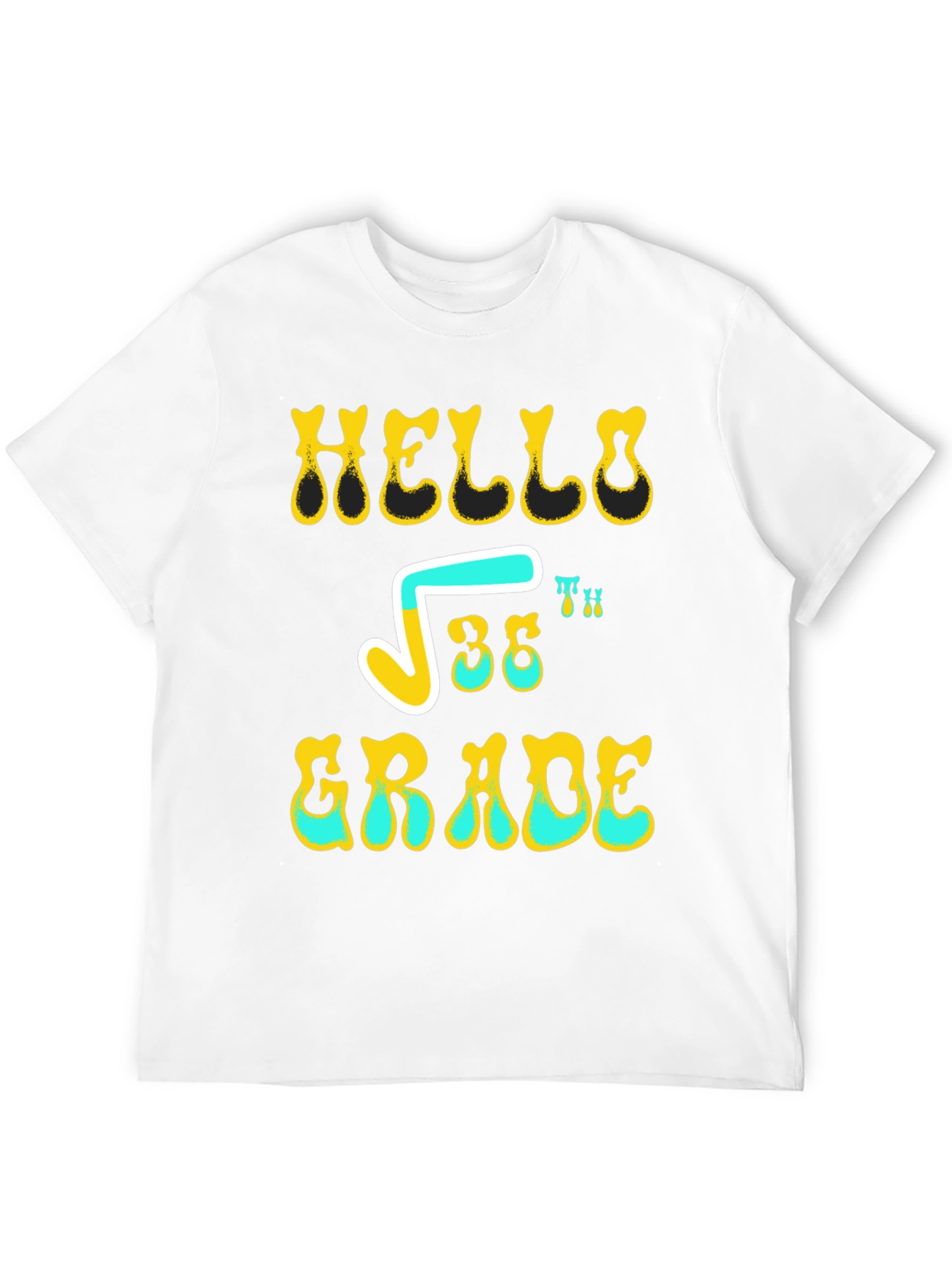 Hello Root 36th Grade Funny T-Shirt