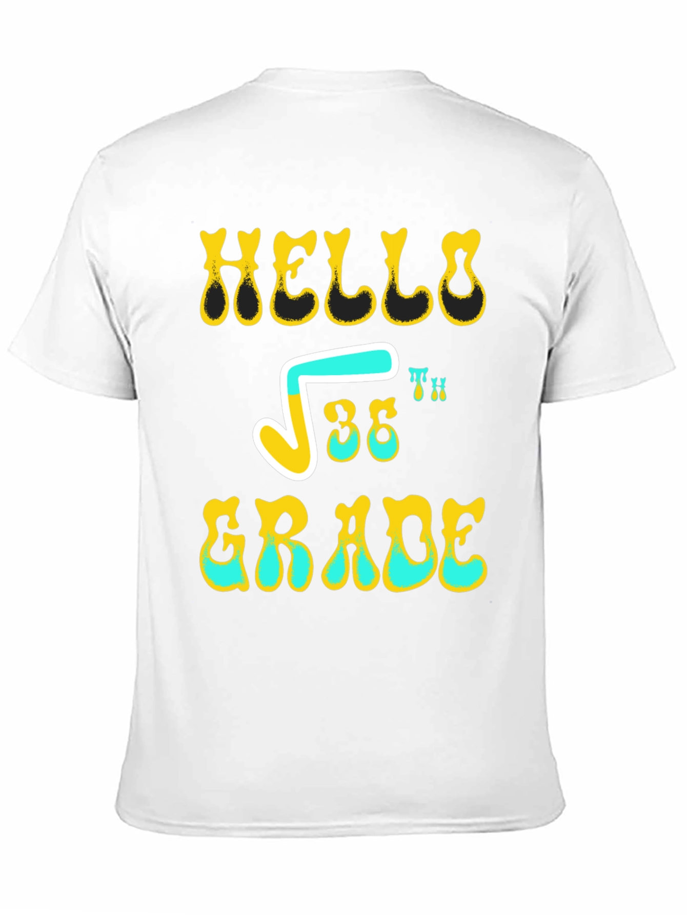 Hello Root 36th Grade Funny T-Shirt