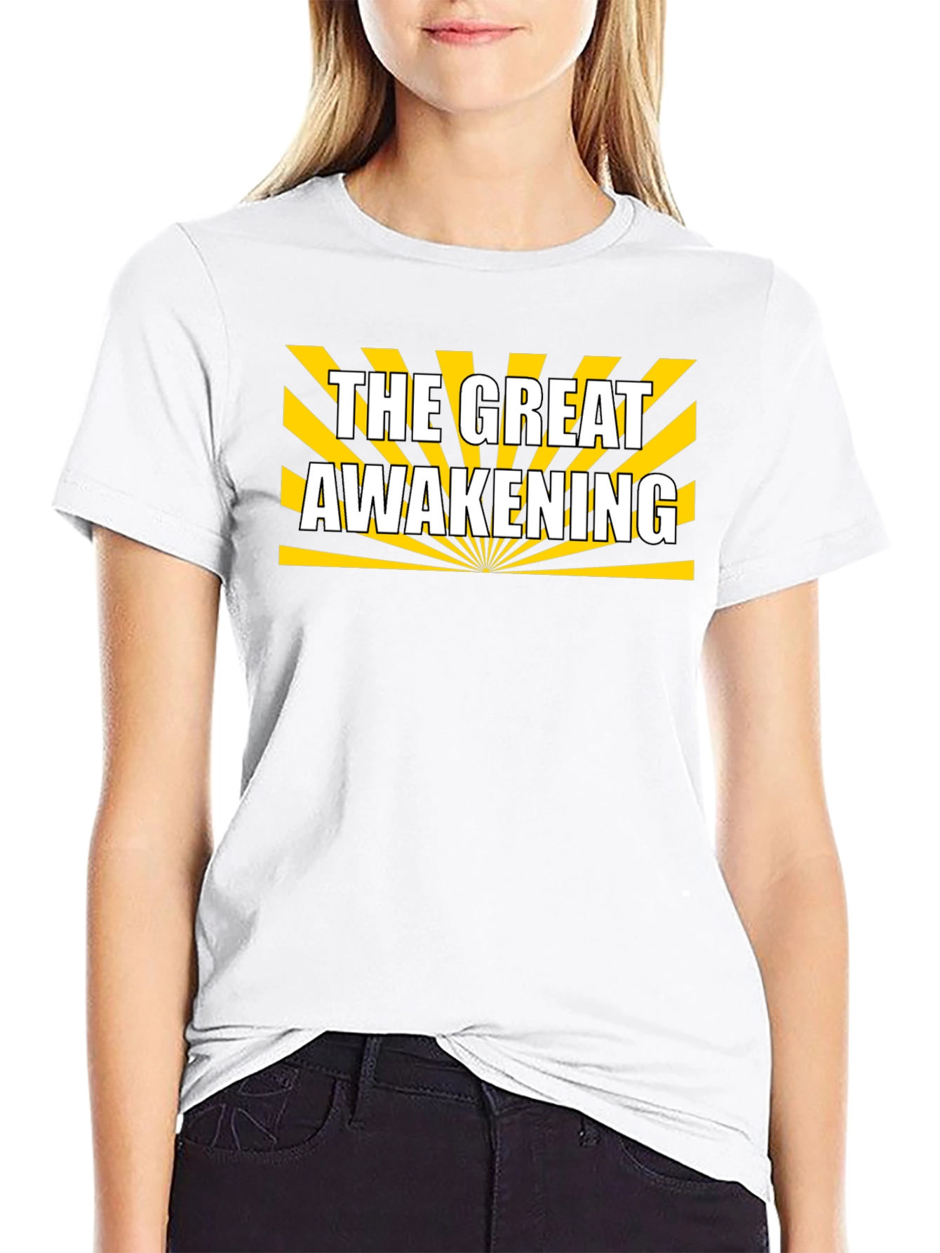 The Great Awakening Graphic T-Shirt - Black