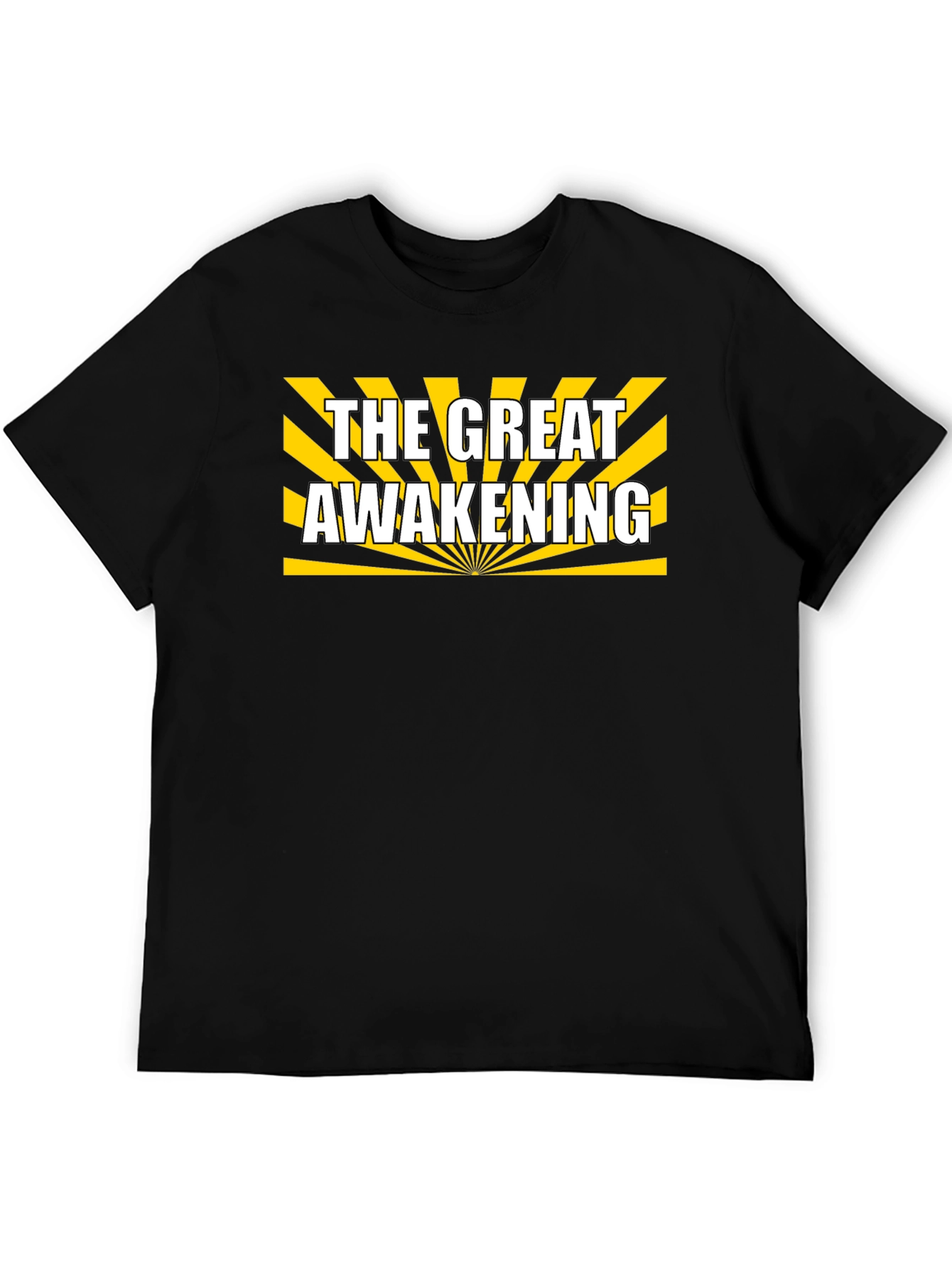 The Great Awakening Graphic T-Shirt - Black