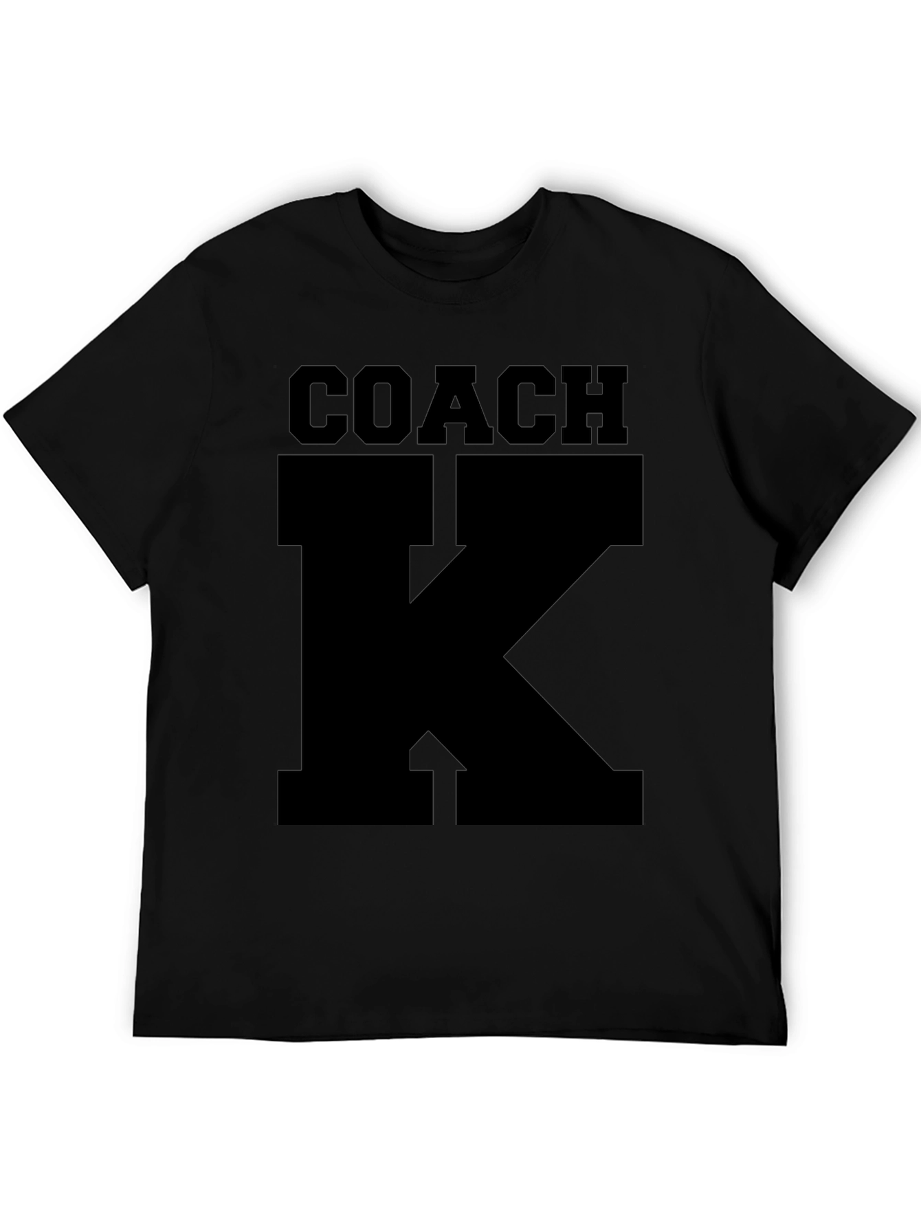 Coach K Black Graphic T-Shirt