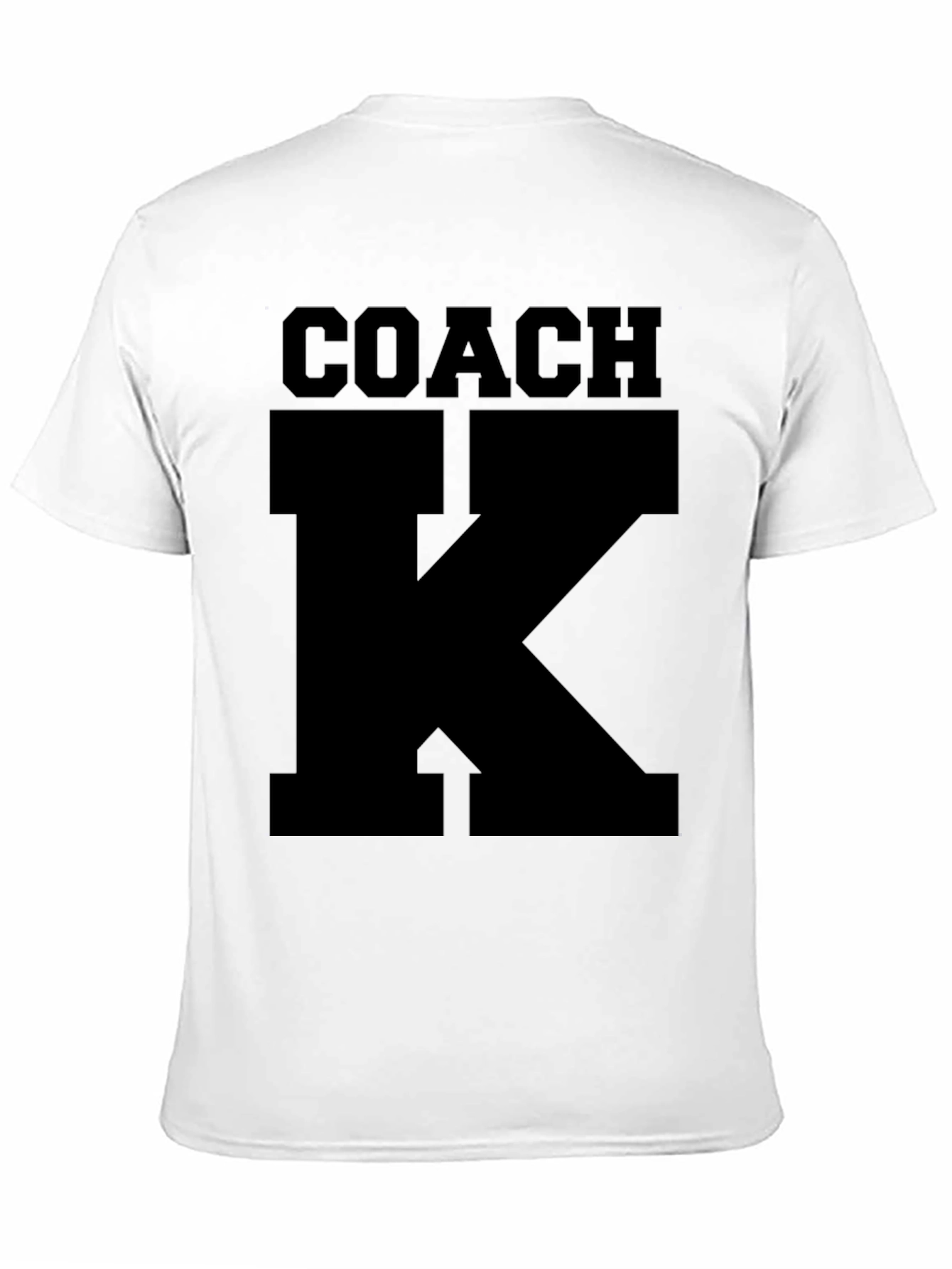 Coach K Black Graphic T-Shirt