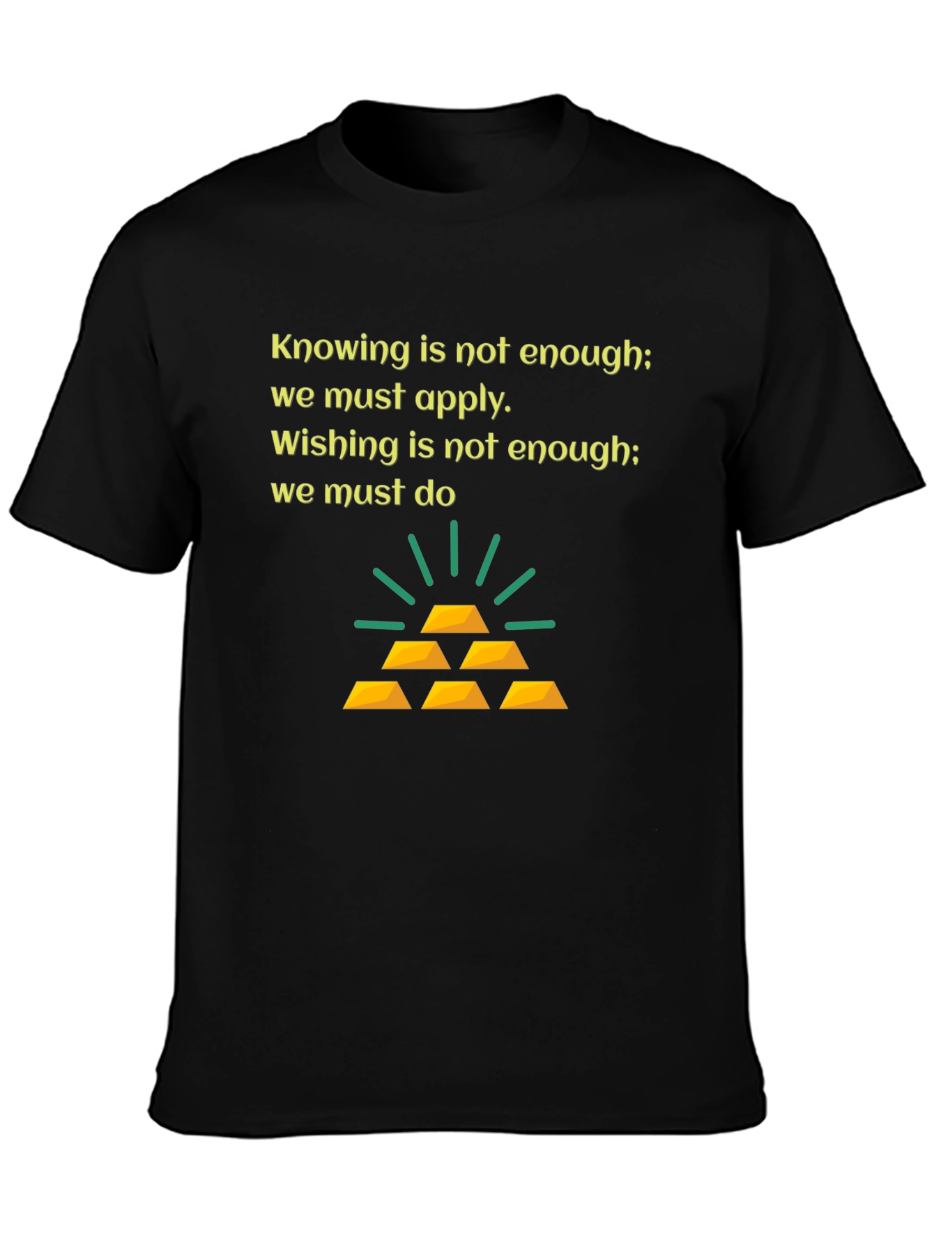 Inspirational Knowing Graphic T-Shirt