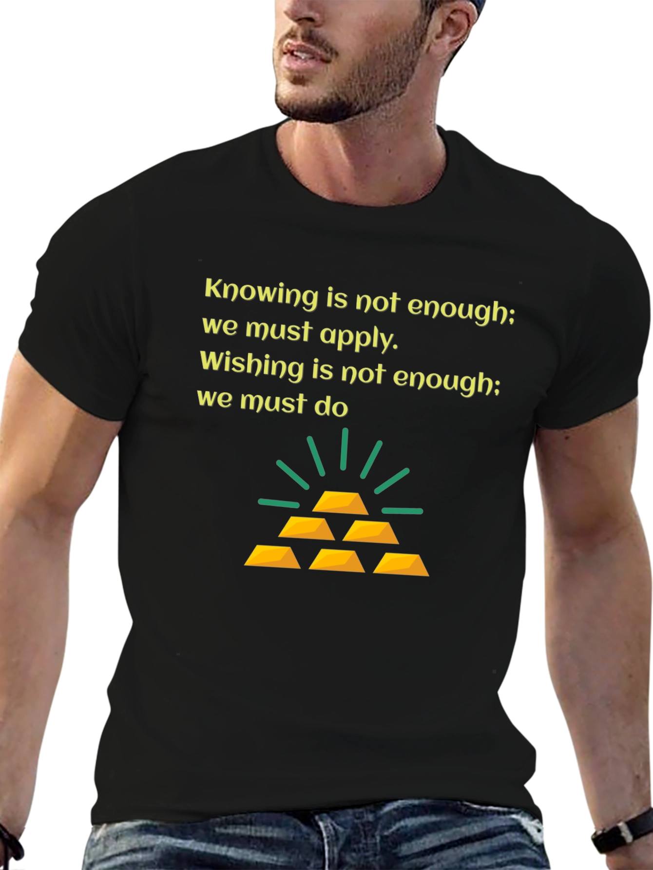Inspirational Knowing Graphic T-Shirt