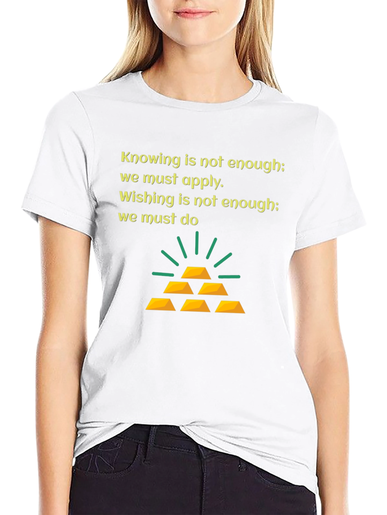 Inspirational Knowing Graphic T-Shirt