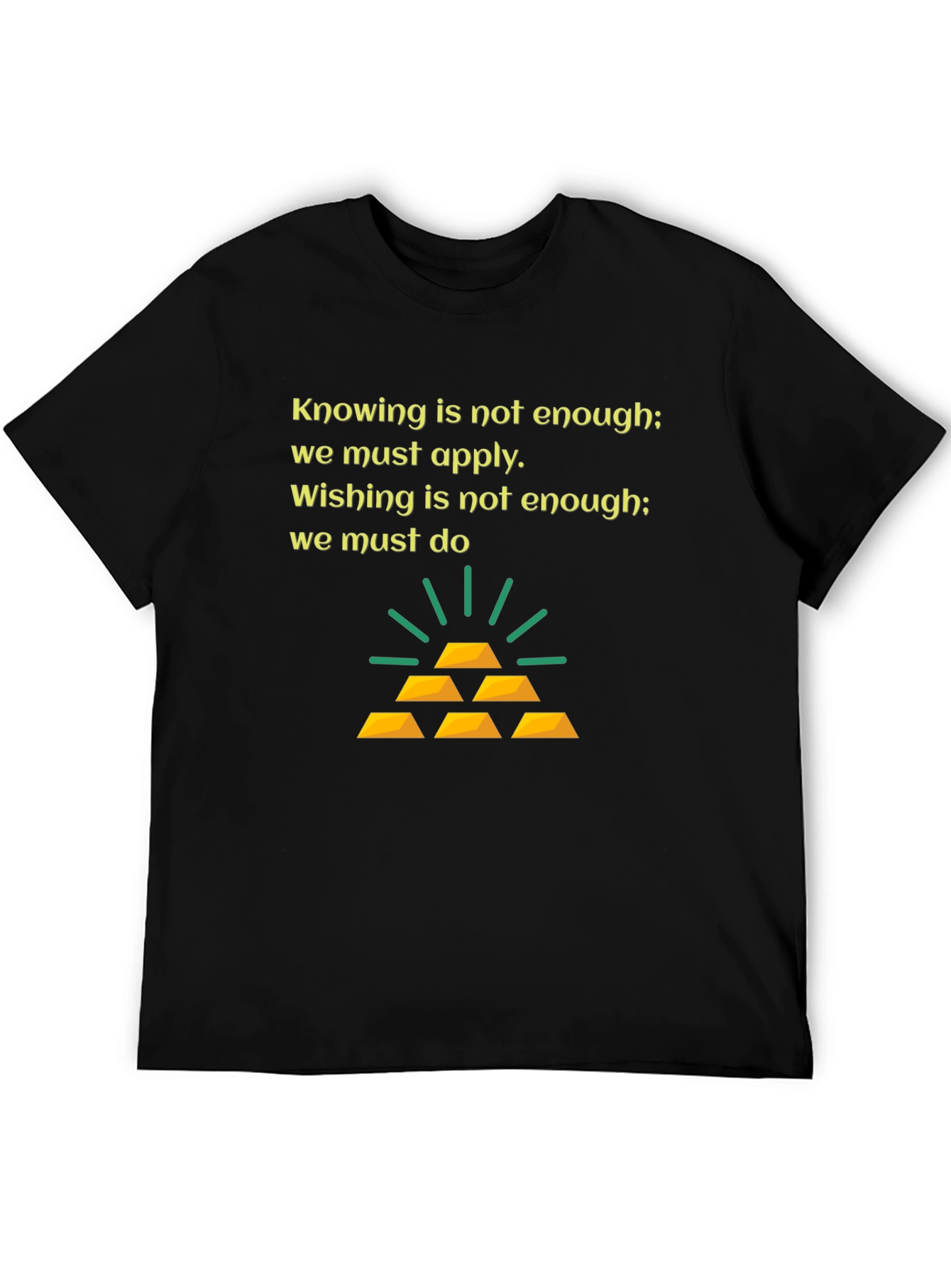 Inspirational Knowing Graphic T-Shirt
