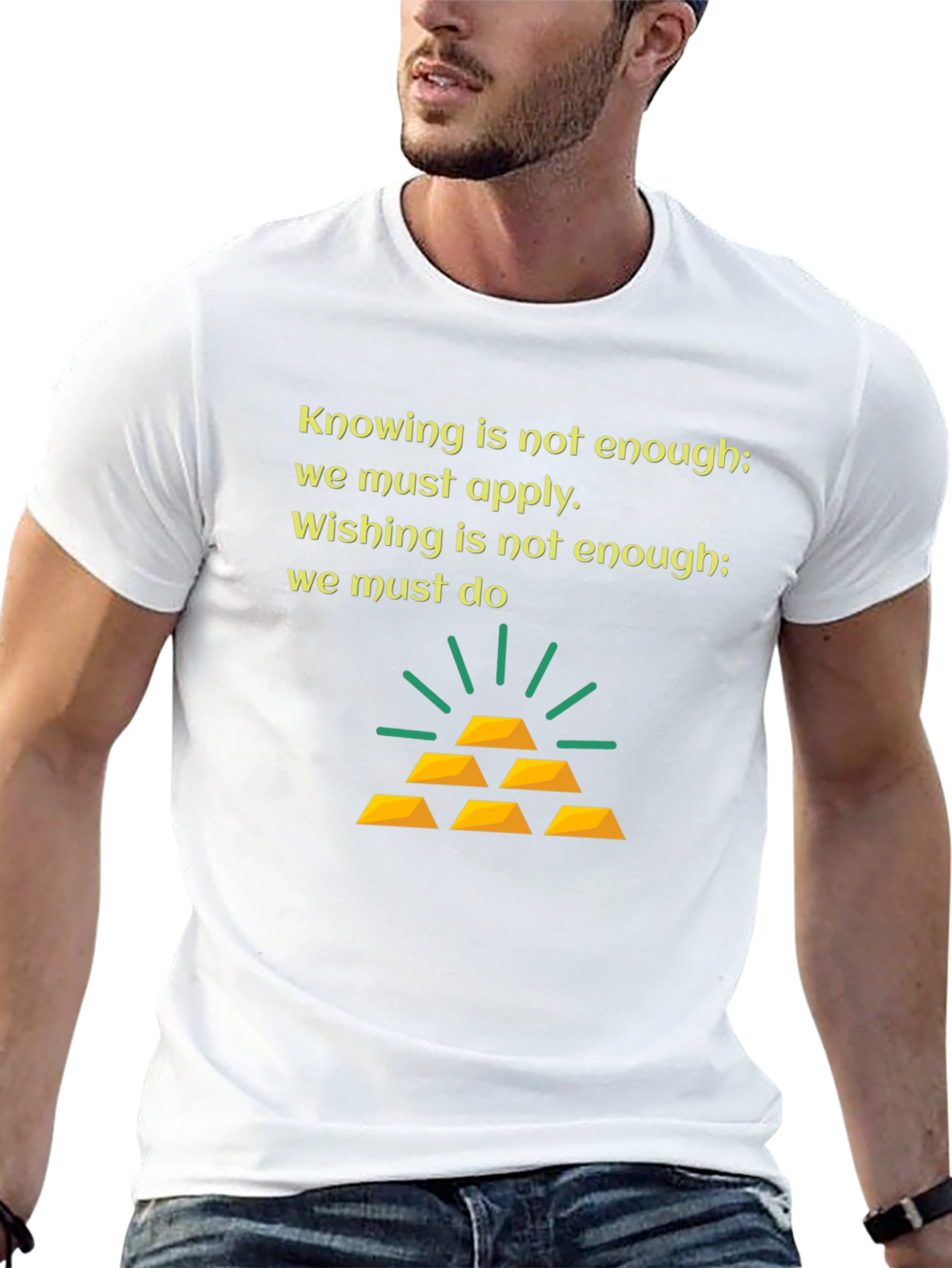 Inspirational Knowing Graphic T-Shirt