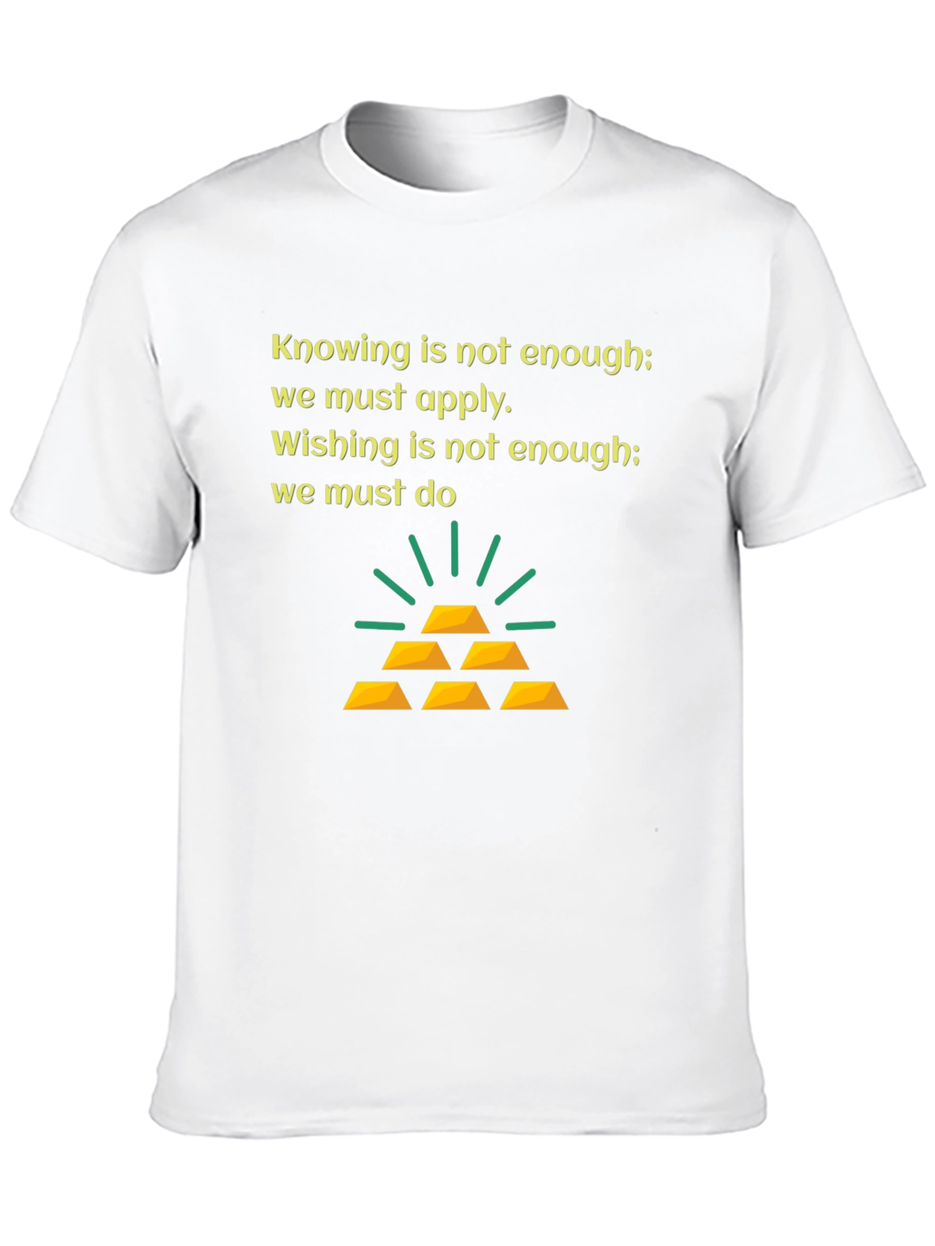 Inspirational Knowing Graphic T-Shirt