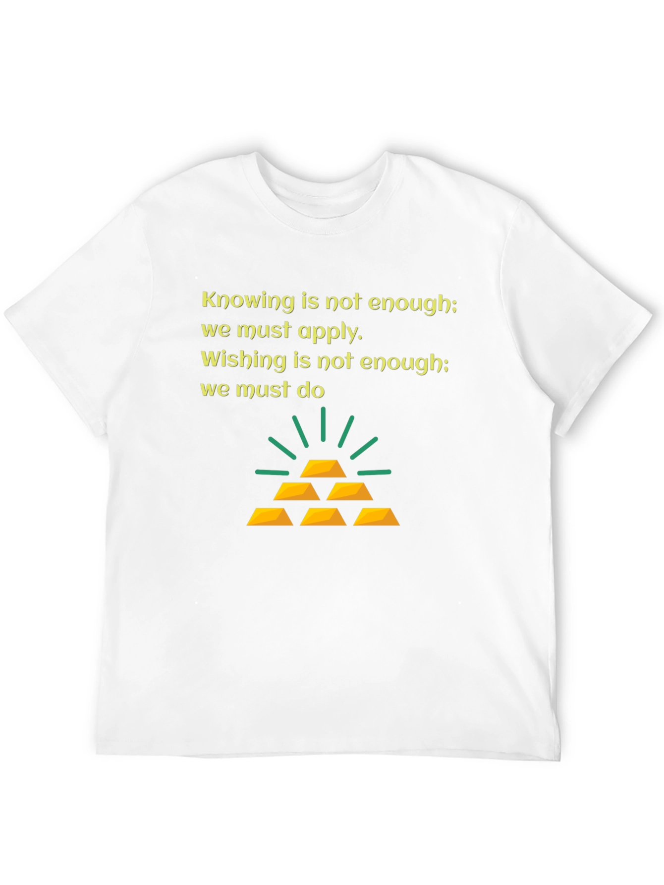 Inspirational Knowing Graphic T-Shirt