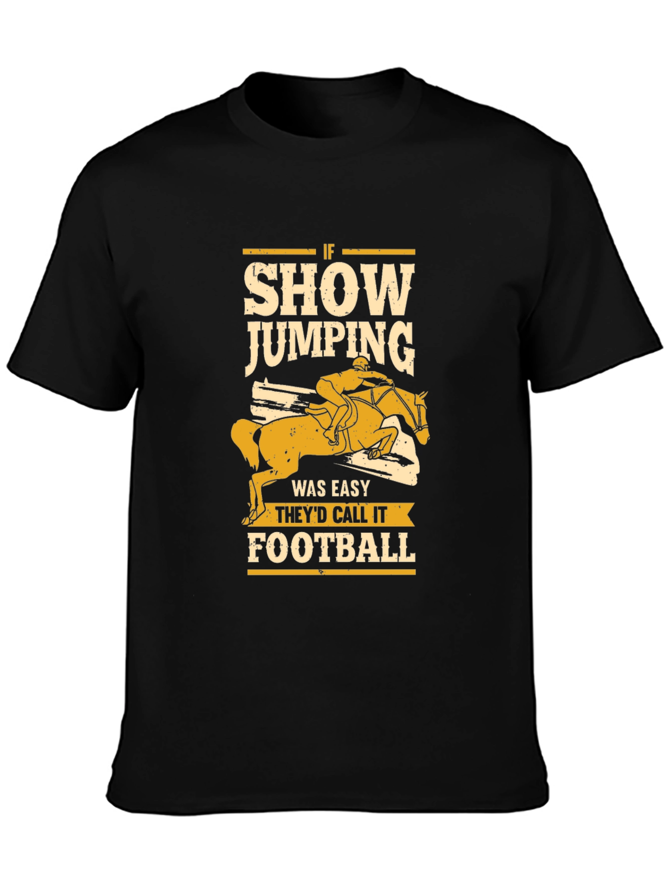 Show Jumping T-Shirt - Equestrian Horse Lover Tee