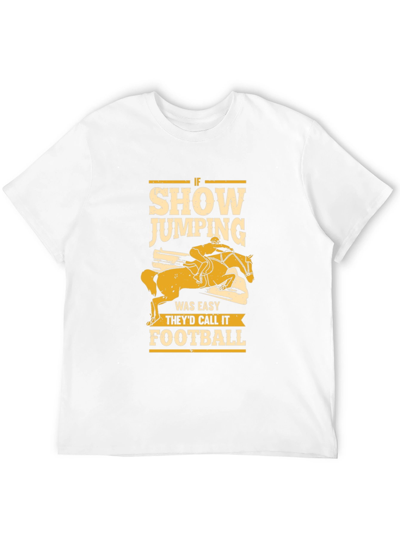 Show Jumping T-Shirt - Equestrian Horse Lover Tee