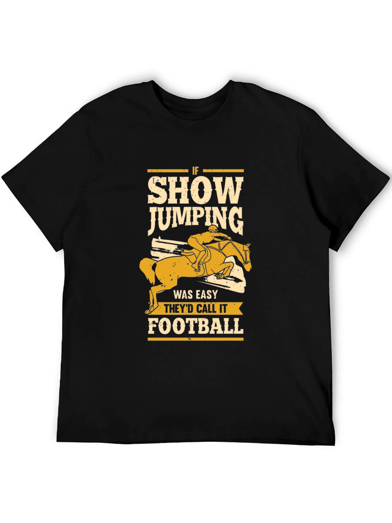 Show Jumping T-Shirt - Equestrian Horse Lover Tee