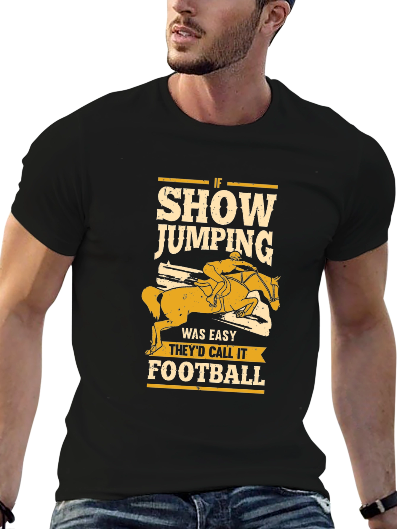 Show Jumping T-Shirt - Equestrian Horse Lover Tee