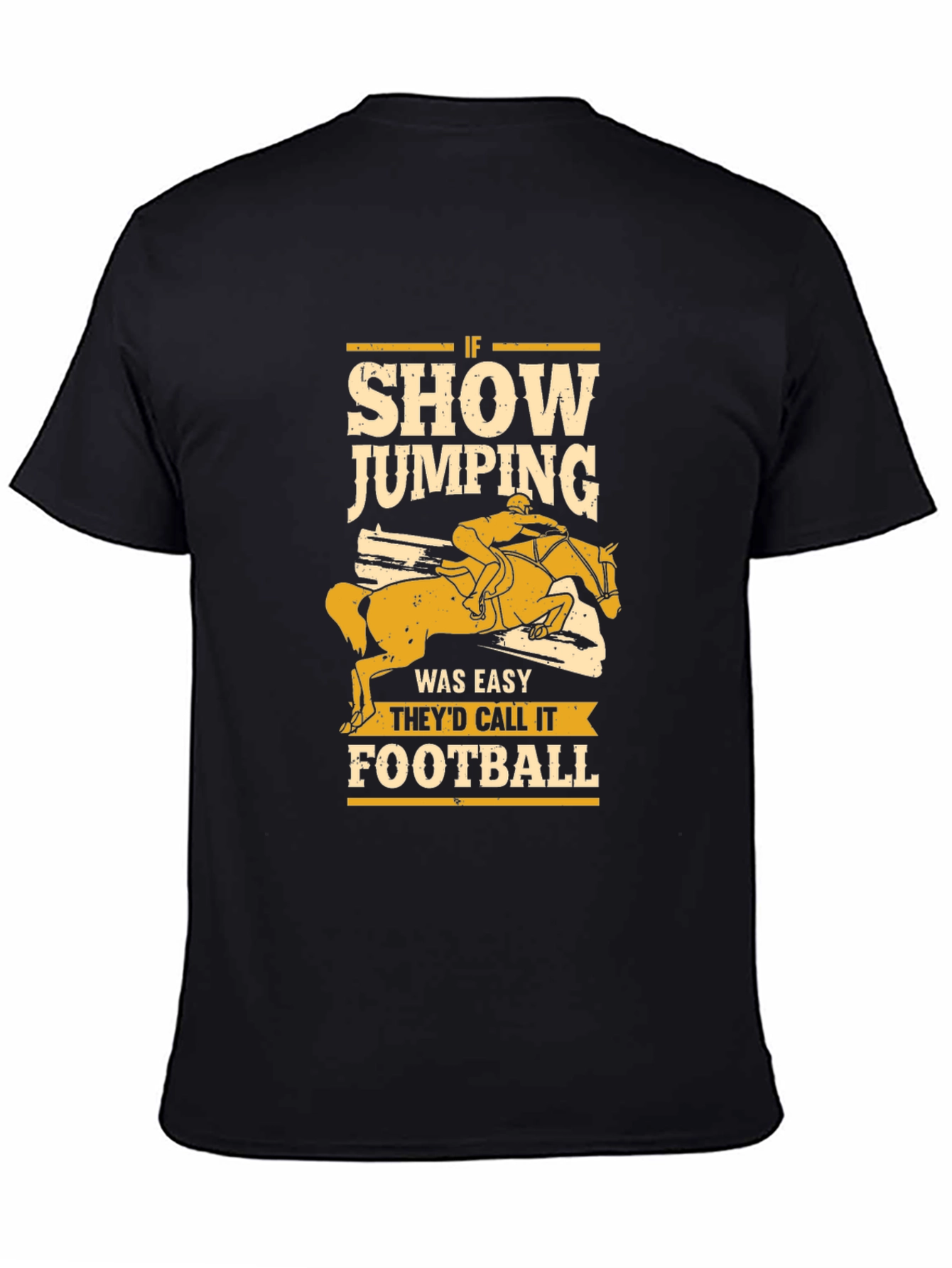 Show Jumping T-Shirt - Equestrian Horse Lover Tee