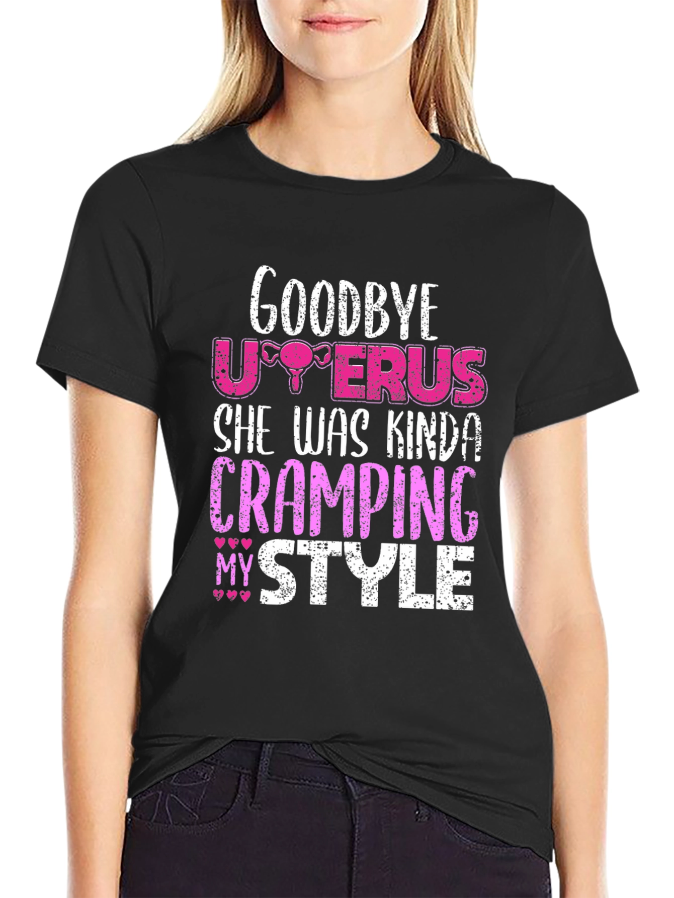 Goodbye Uterus Graphic T-Shirt