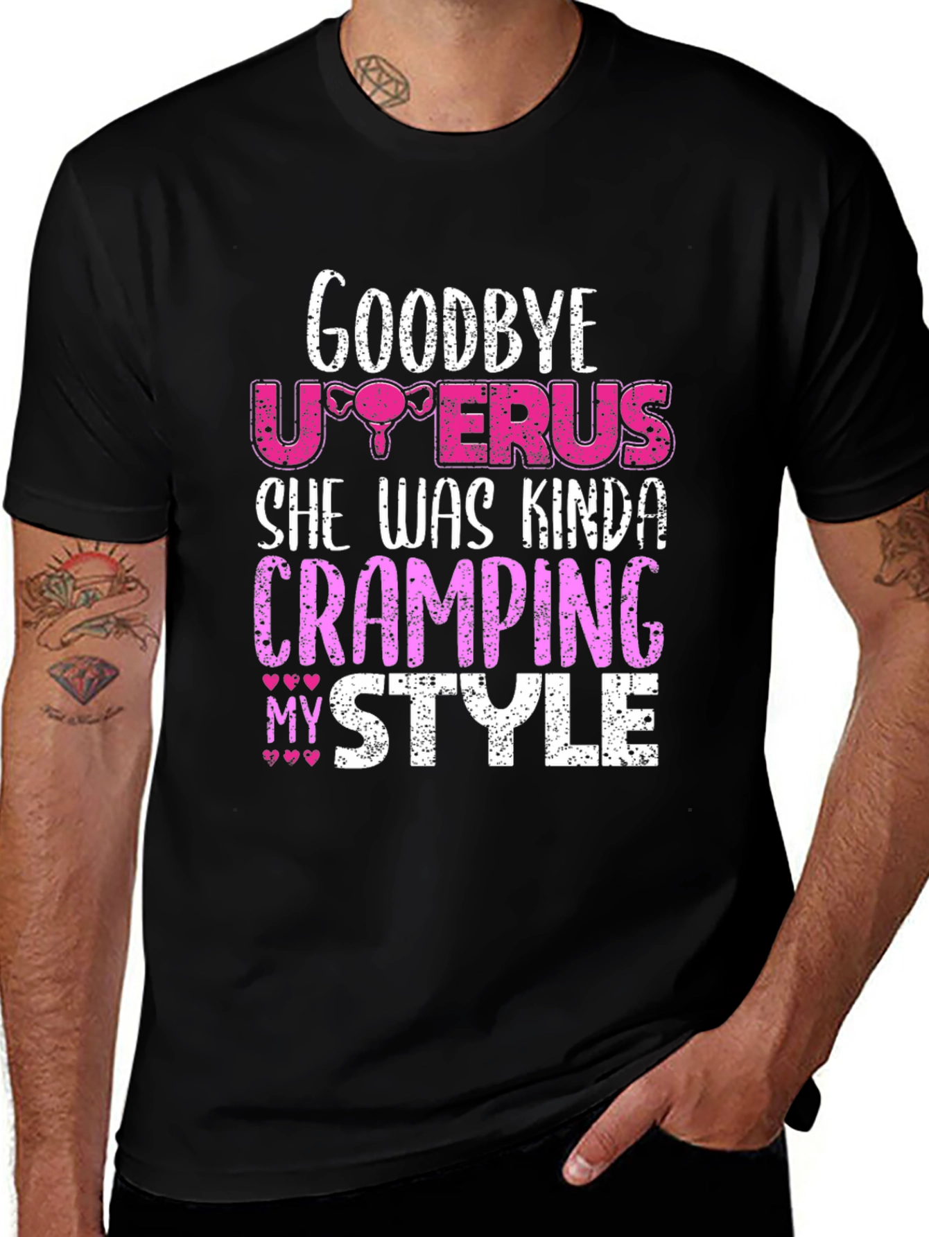 Goodbye Uterus Graphic T-Shirt