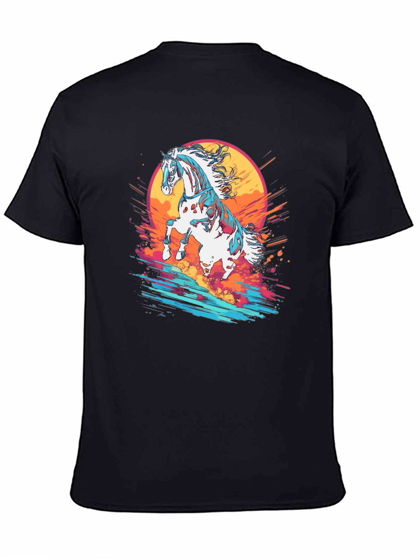 Majestic Horse Graphic Tee - Stylish & Unique