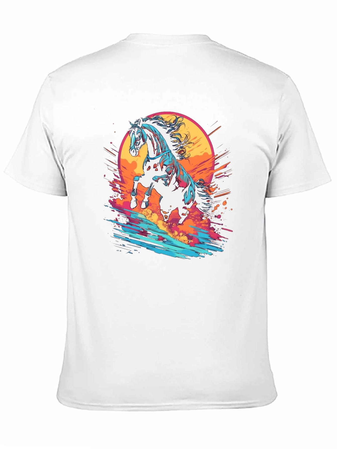 Majestic Horse Graphic Tee - Stylish & Unique