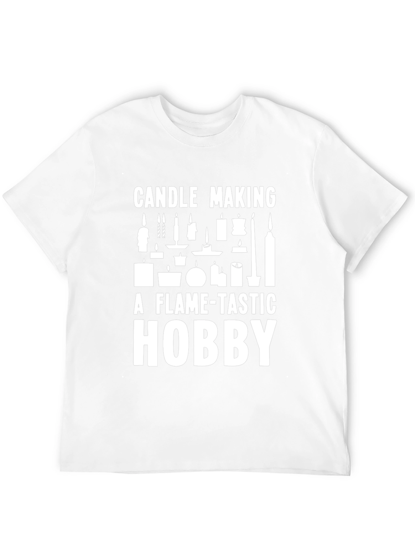 Candle Making Hobby T-Shirt - Flame-tastic Design