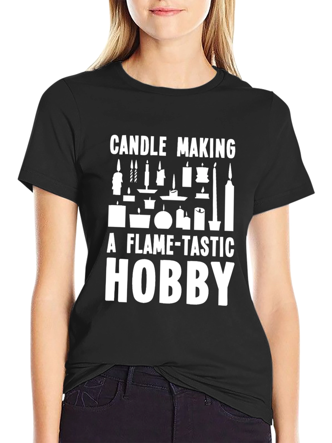 Candle Making Hobby T-Shirt - Flame-tastic Design