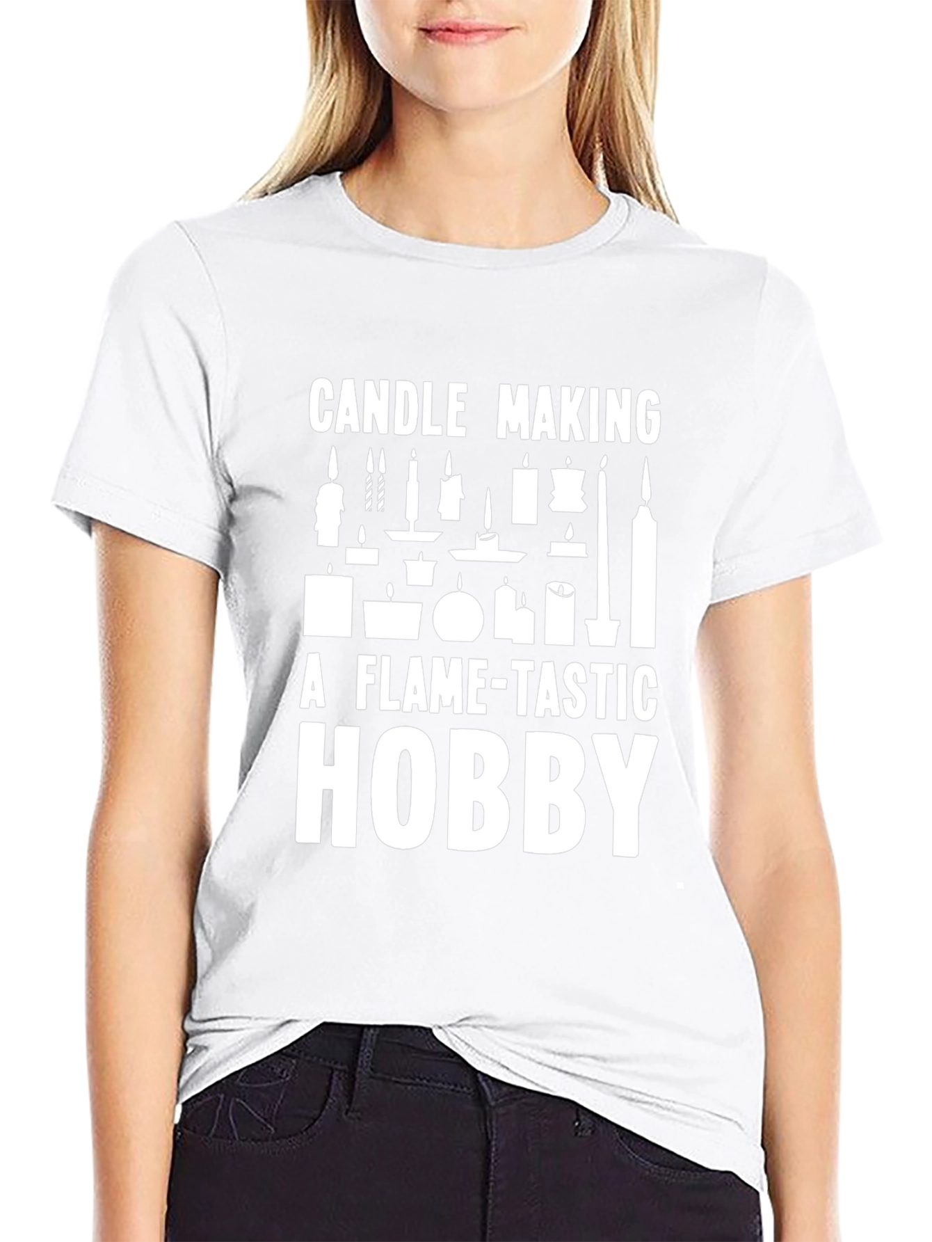 Candle Making Hobby T-Shirt - Flame-tastic Design