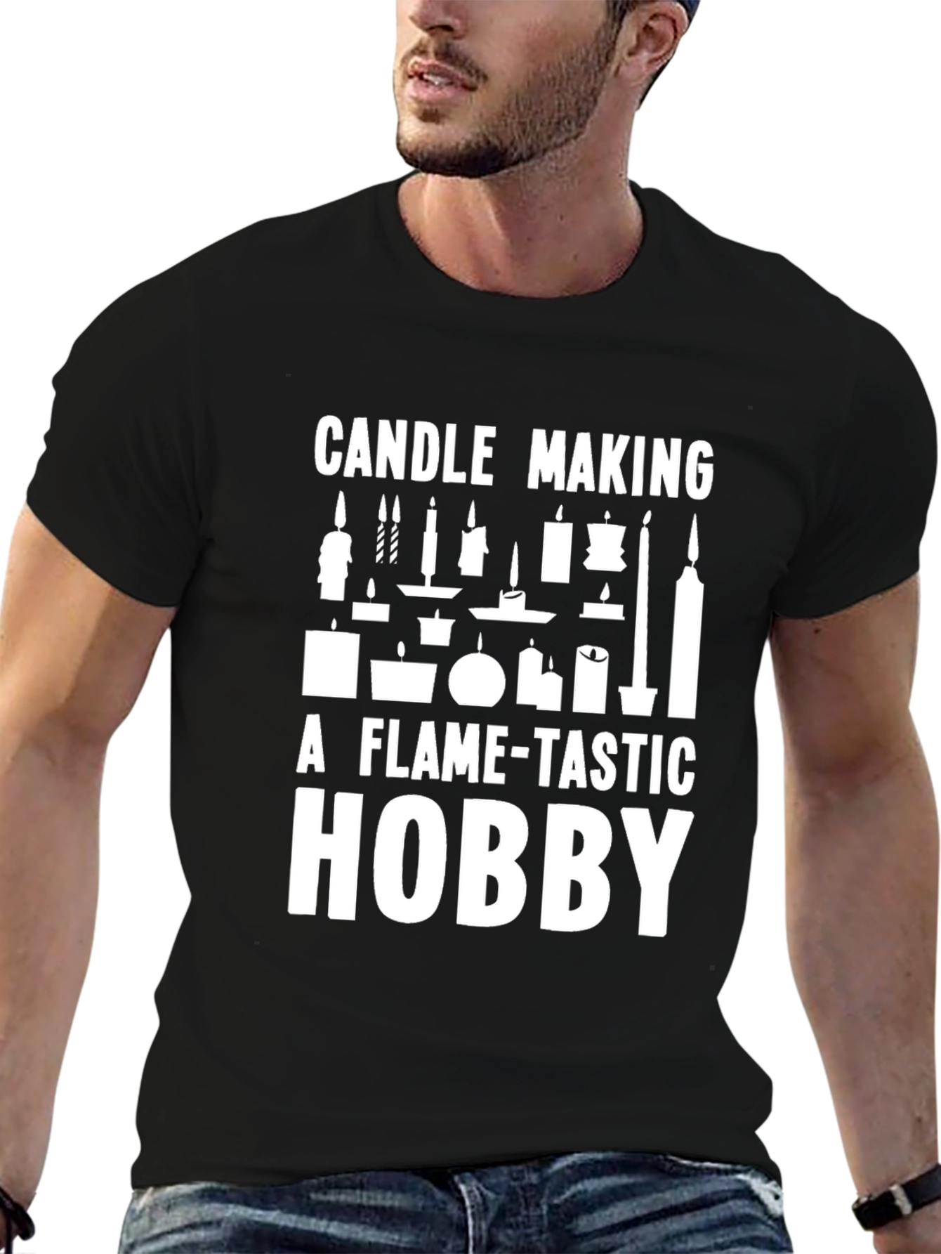 Candle Making Hobby T-Shirt - Flame-tastic Design