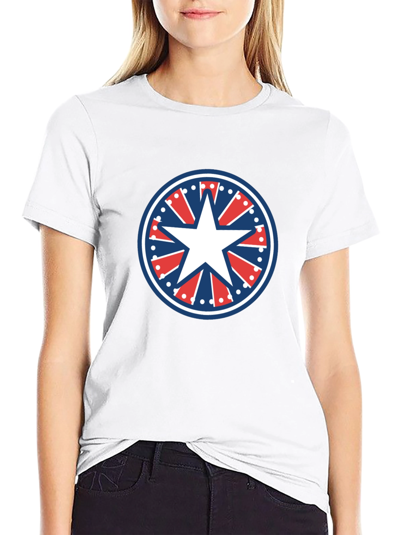 Patriotic Star T-Shirt - American Pride Tee