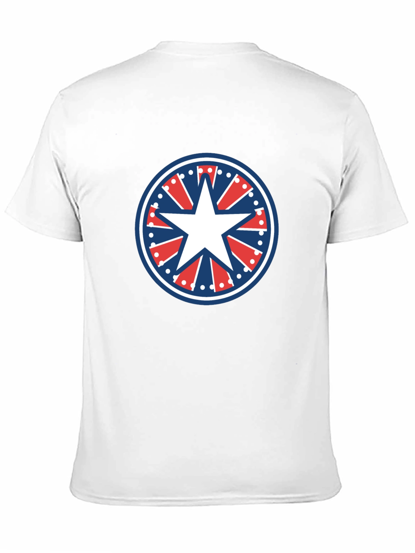 Patriotic Star T-Shirt - American Pride Tee