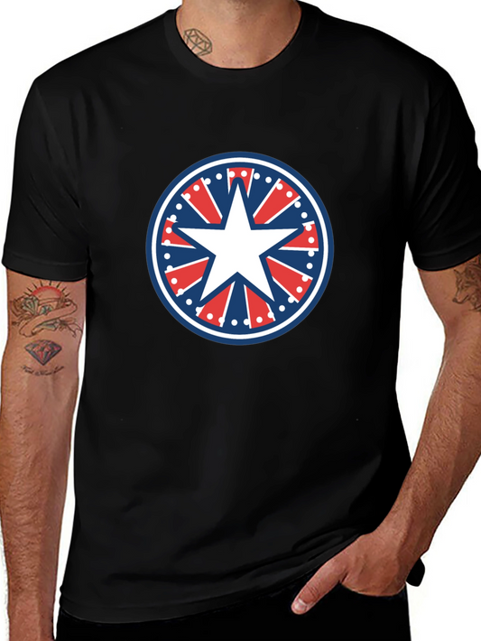 Patriotic Star T-Shirt - American Pride Tee