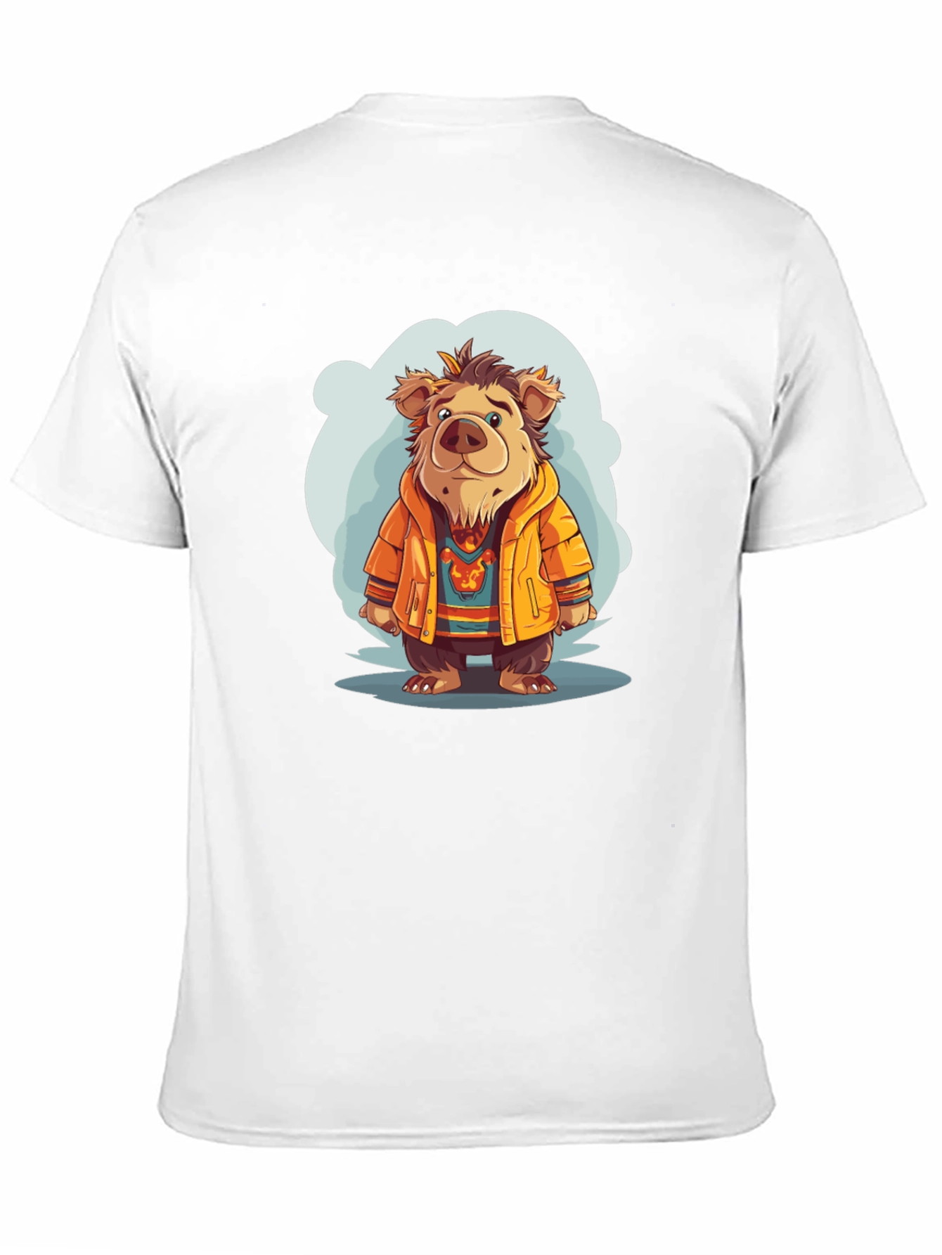 Bear Cartoon T-Shirt - Cozy Character Tee
