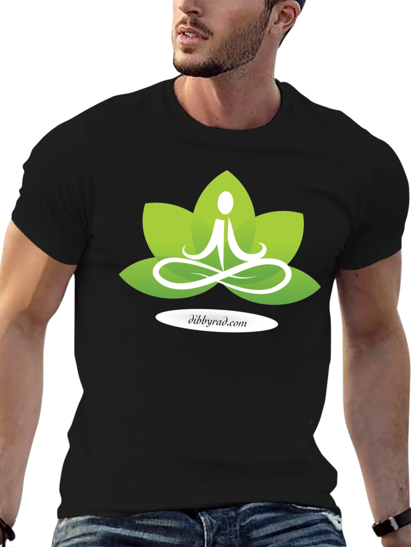 Yoga Lotus T-Shirt - Meditation Design Tee