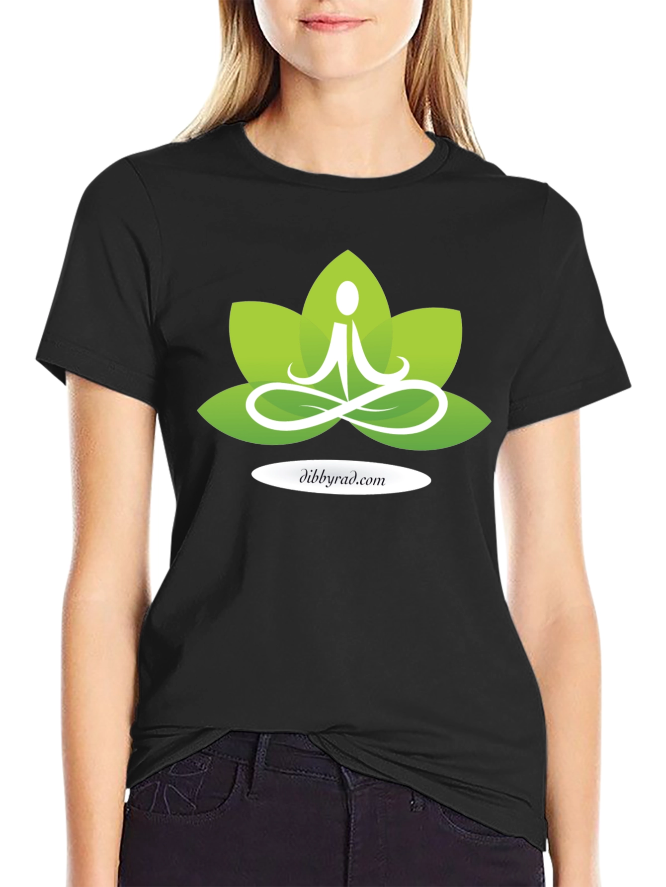 Yoga Lotus T-Shirt - Meditation Design Tee