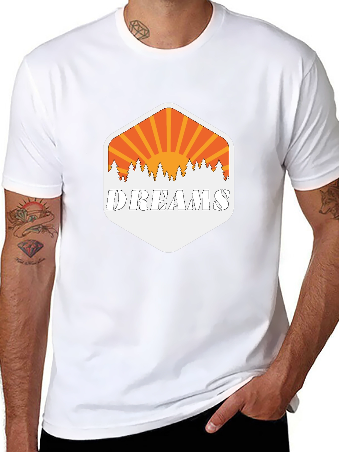 Dreams Graphic T-Shirt - Retro Nature Design