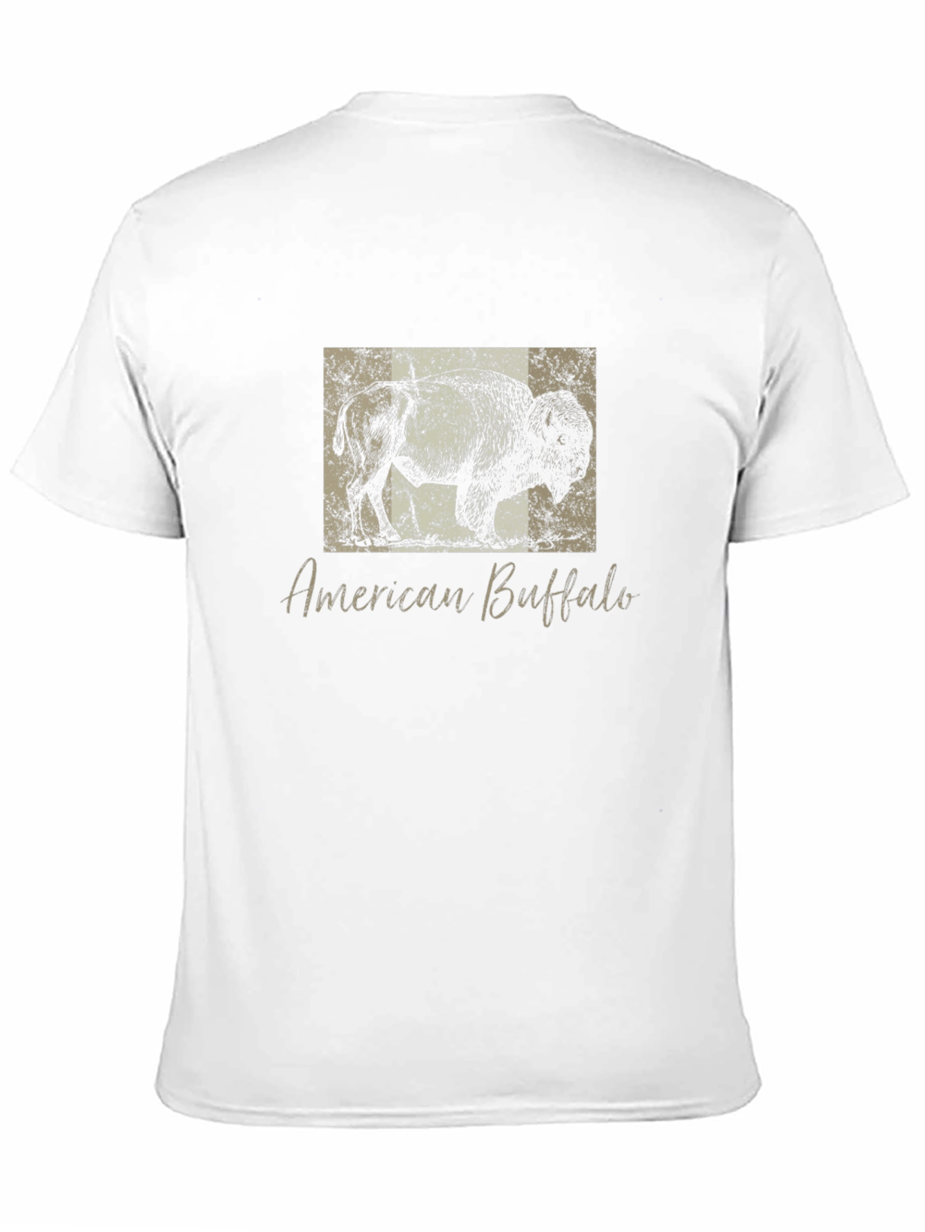 American Buffalo Graphic Print Tee